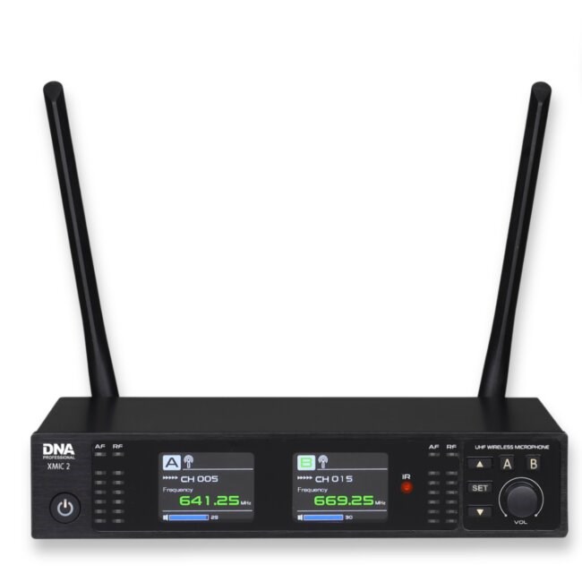 Bežični mikrofonski set DNA PROFESSIONAL XMIC 2 (518-542 MHz)-2