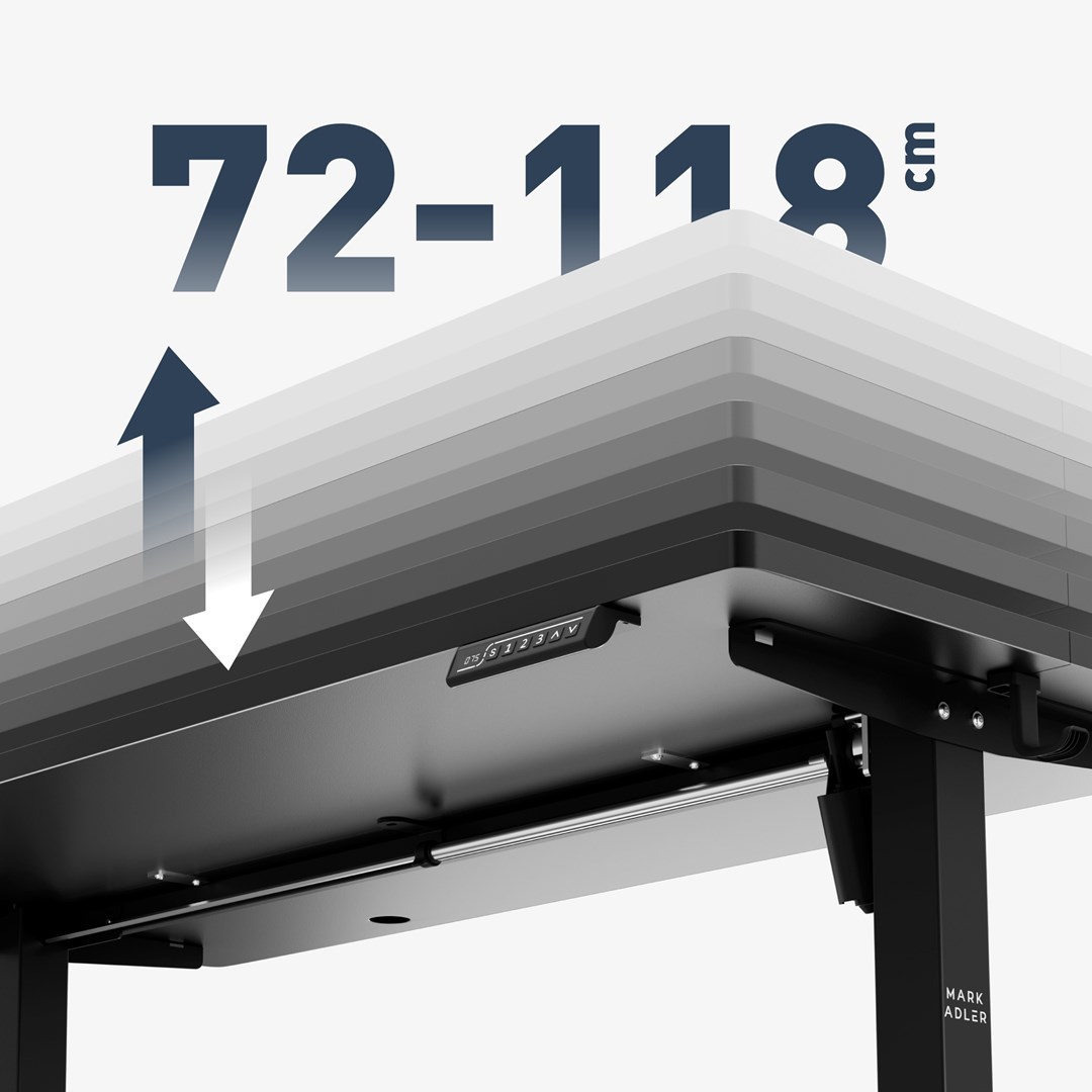 Električni podizni stol MARK ADLER Leader 7.3 (140x60 cm) crna boja-6