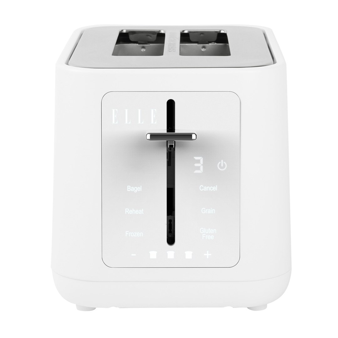 Toster ELLE HOME ELT2001-GS (2 utora, bijela boja)-1