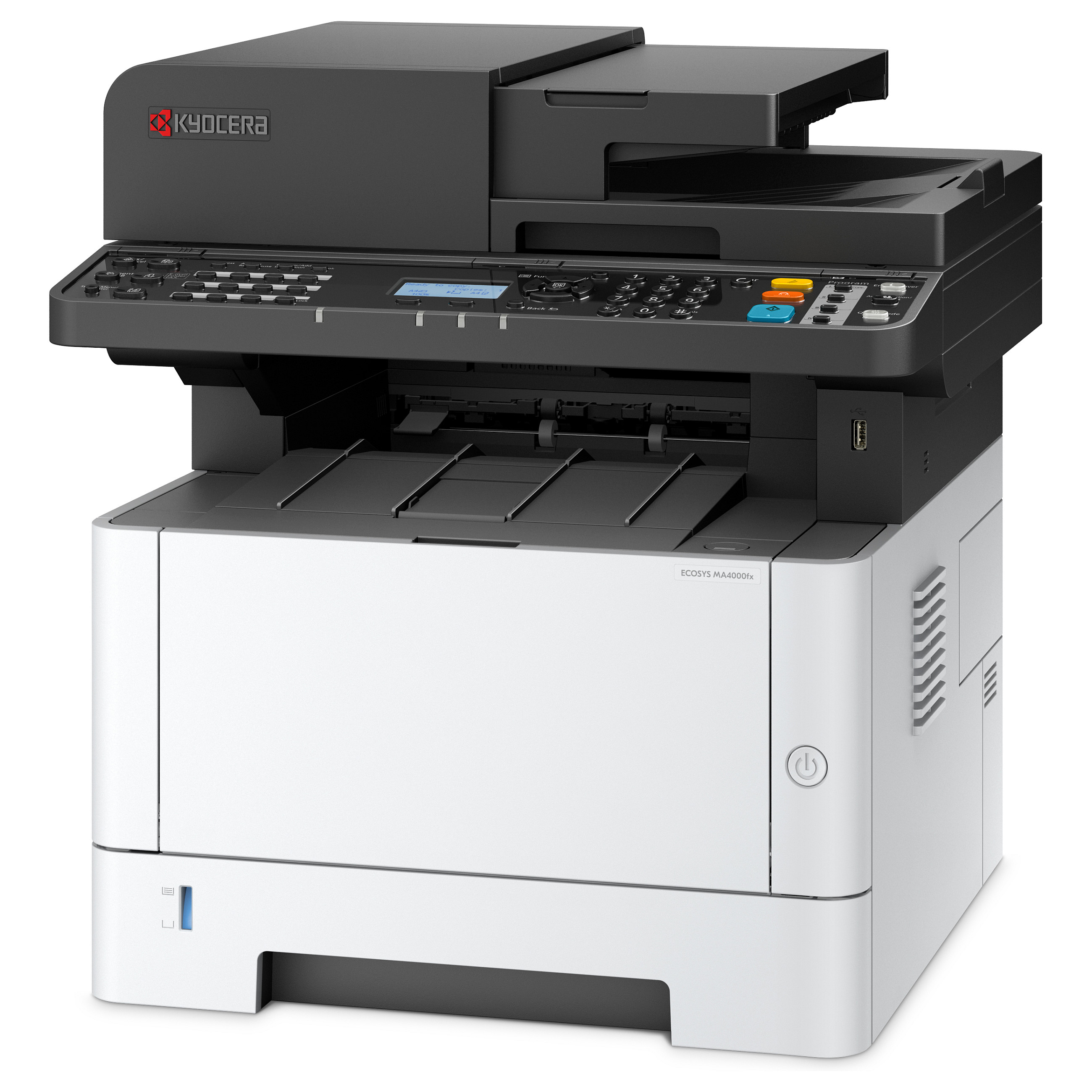 Multifunkcijski printer KYOCERA ECOSYS MA4000fx (laserski, mono, ispis/kopiranje/skeniranje/fax, A4, 40 ppm, ADF, duplex, USB, Ethernet, sivo-crna boja)-2