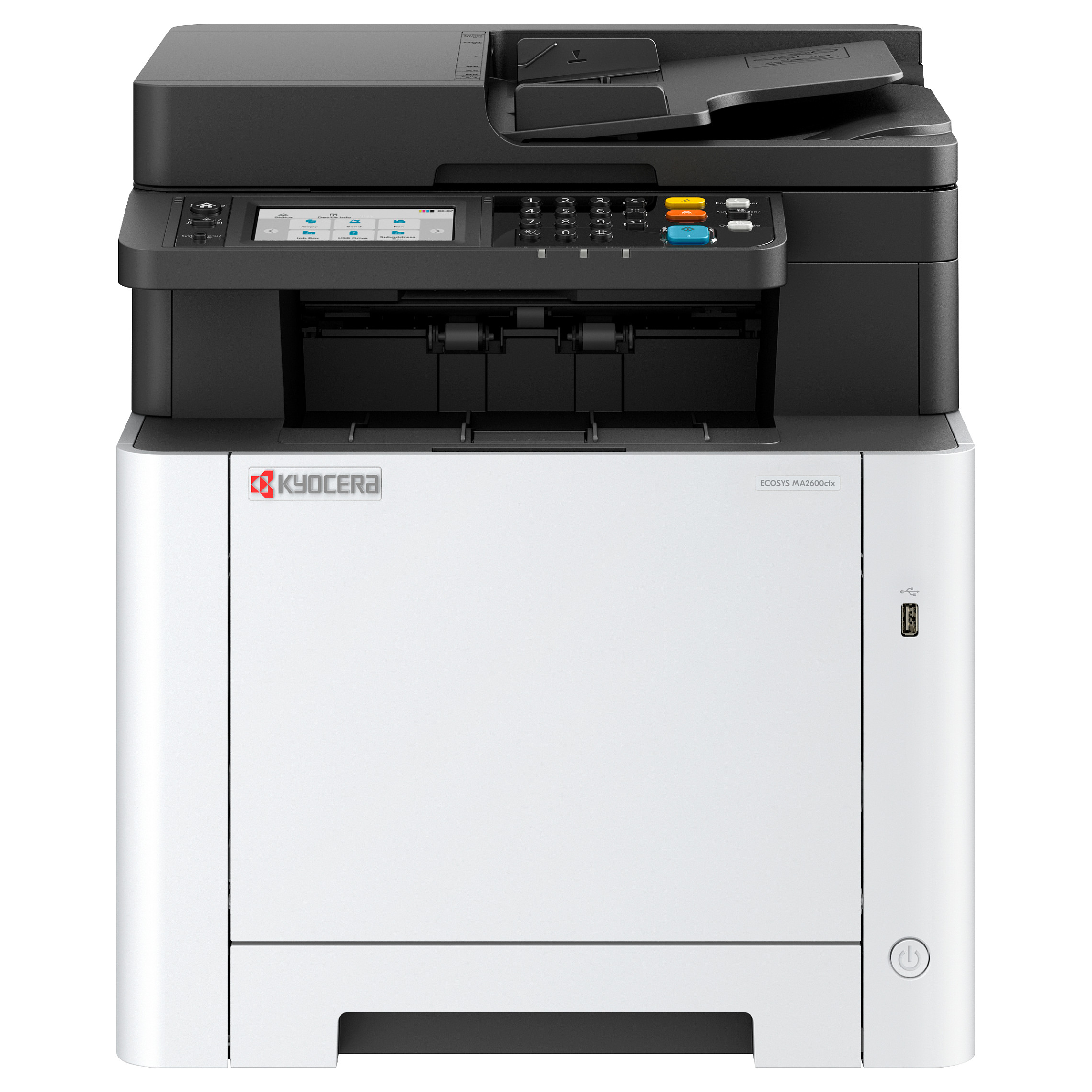 Multifunkcijski printer KYOCERA ECOSYS MA2600cfx (laserski, u boji, ispis/kopiranje/skeniranje/fax, A4, 26 ppm, duplex, USB, LAN, siva/crna boja)-2