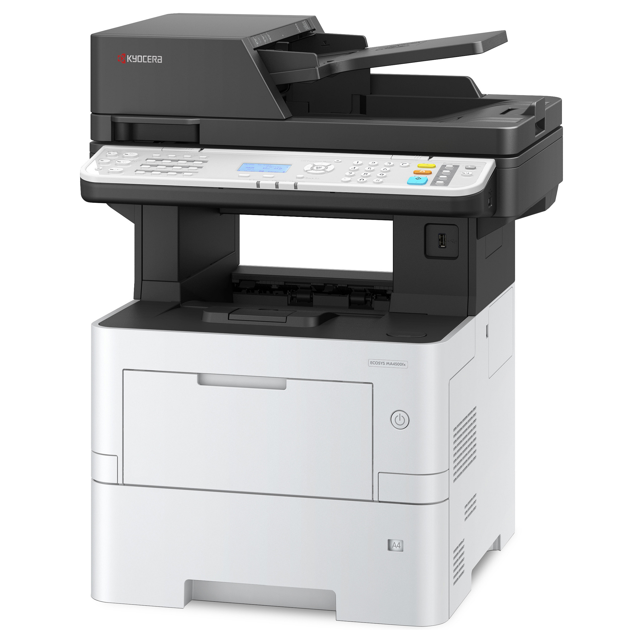 Multifunkcijski printer KYOCERA ECOSYS MA4500fx (laserski, mono, ispis/kopiranje/skeniranje/fax, A4, 45 ppm, duplex, USB, Ethernet, sivo-crna boja)-3
