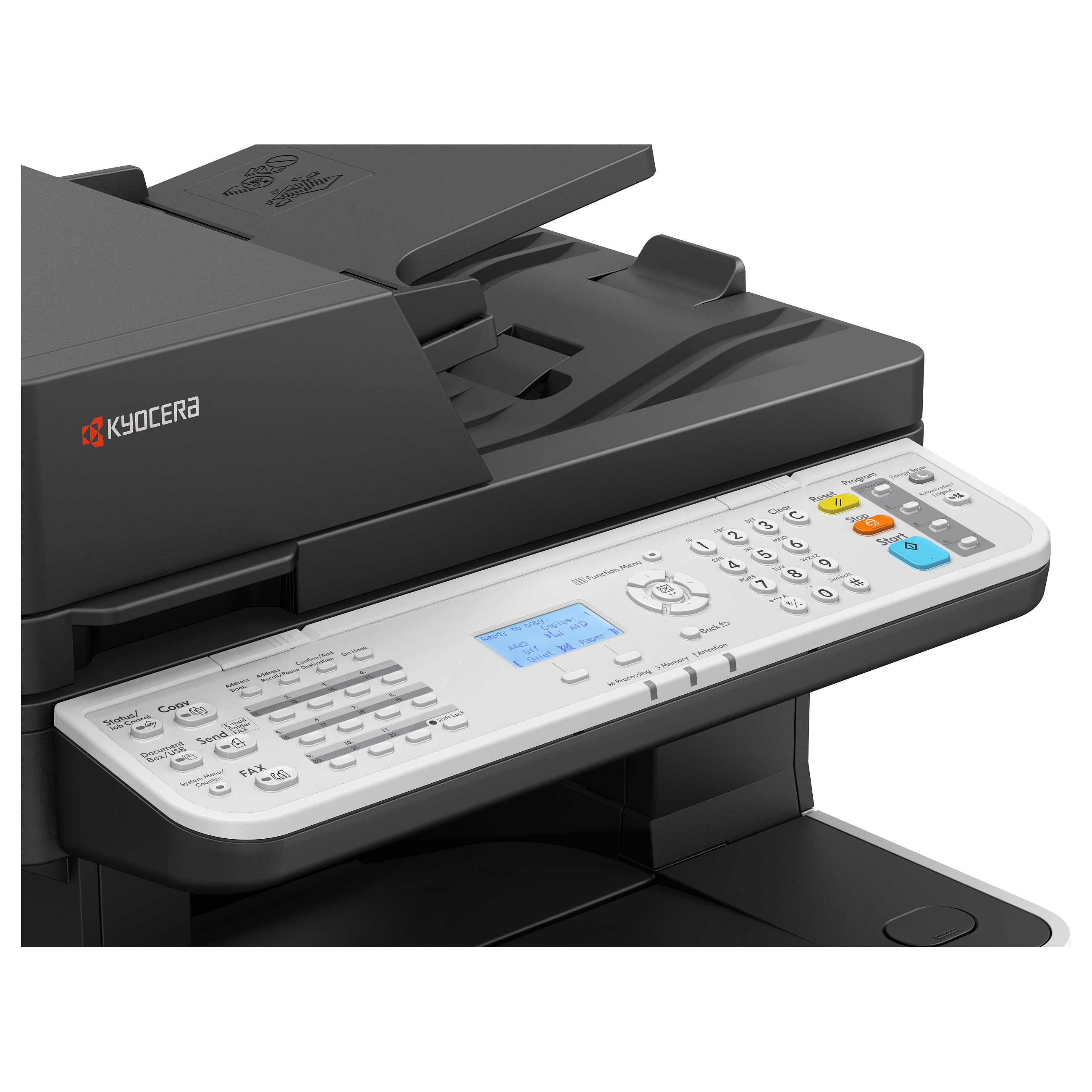 Multifunkcijski printer KYOCERA ECOSYS MA4500fx (laserski, mono, ispis/kopiranje/skeniranje/fax, A4, 45 ppm, duplex, USB, Ethernet, sivo-crna boja)-4