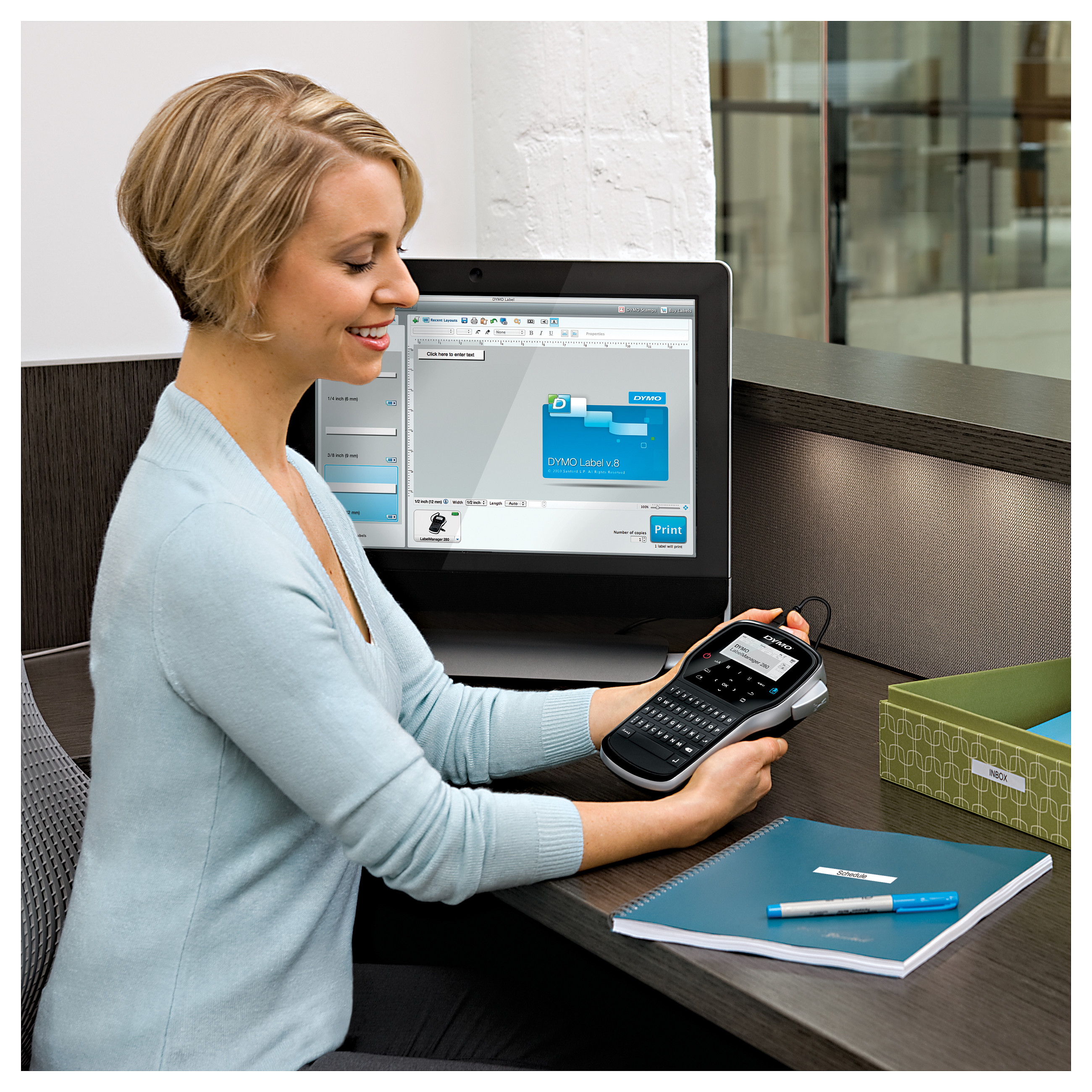 Printer DYMO LabelManager 280 (termalni printer za etikete, USB)-14