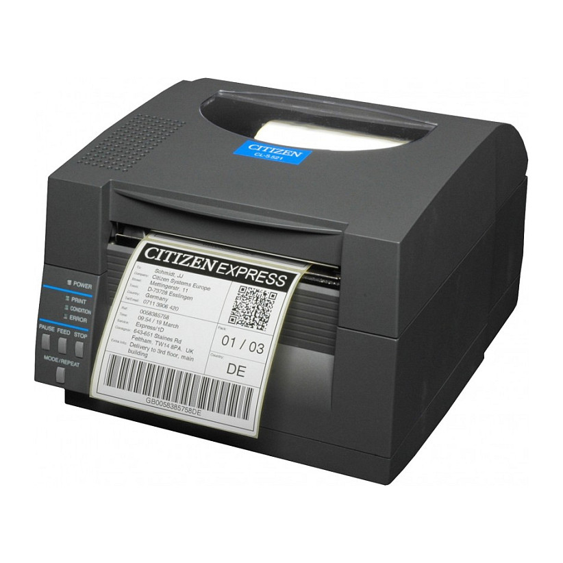 Printer CITIZEN CL-S521II (termalni printer za etikete, 150 mm/s, USB, serijski)-0
