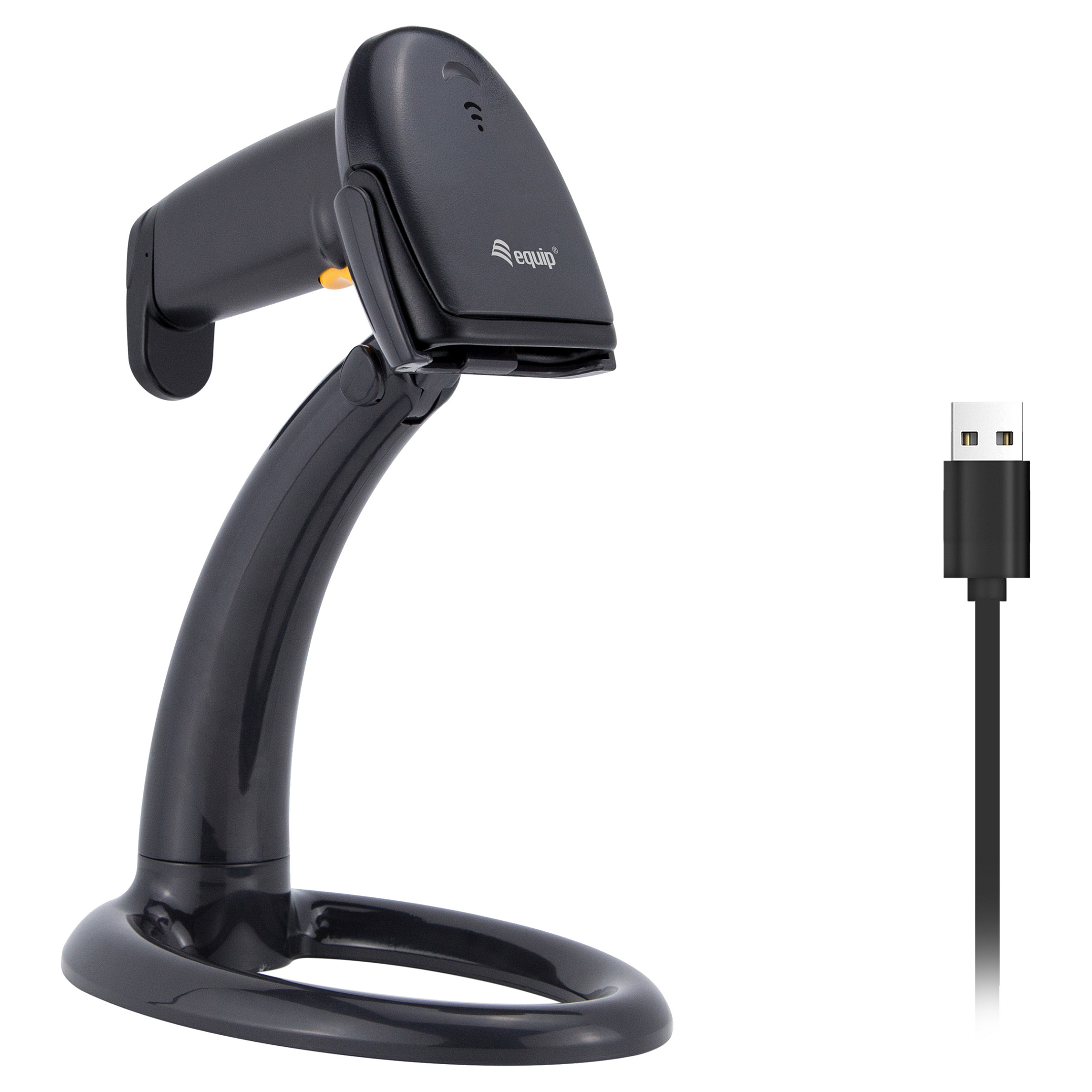 1D Barkod skener EQUIP 128841 USB sa stalkom, crna boja-7