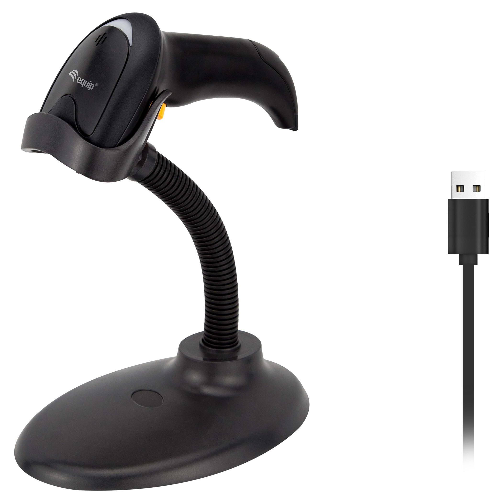 Laserski 1D barkod čitač EQUIP 128851 USB sa stalkom-6