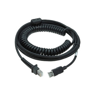Datalogic USB kabel, 5m, spiralni, crni