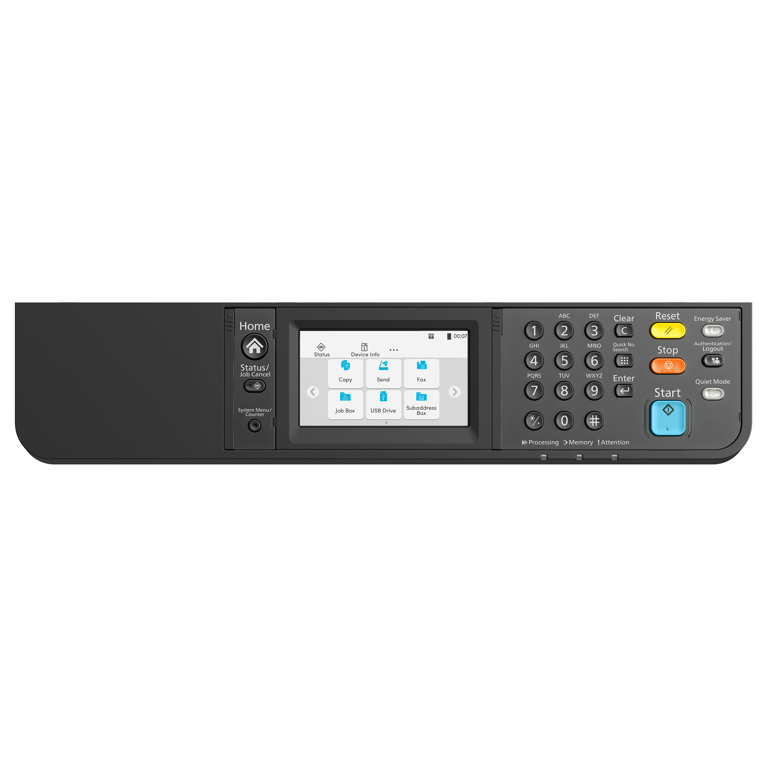 Multifunkcijski printer KYOCERA ECOSYS MA4000wifx (laserski, mono, ispis/kopiranje/skeniranje/fax, A4, 40 ppm, ADF, duplex, Wi-Fi, Ethernet, USB)-4