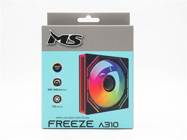 Ventilator za kućište MS FREEZE A310, 120mm, A-RGB-0