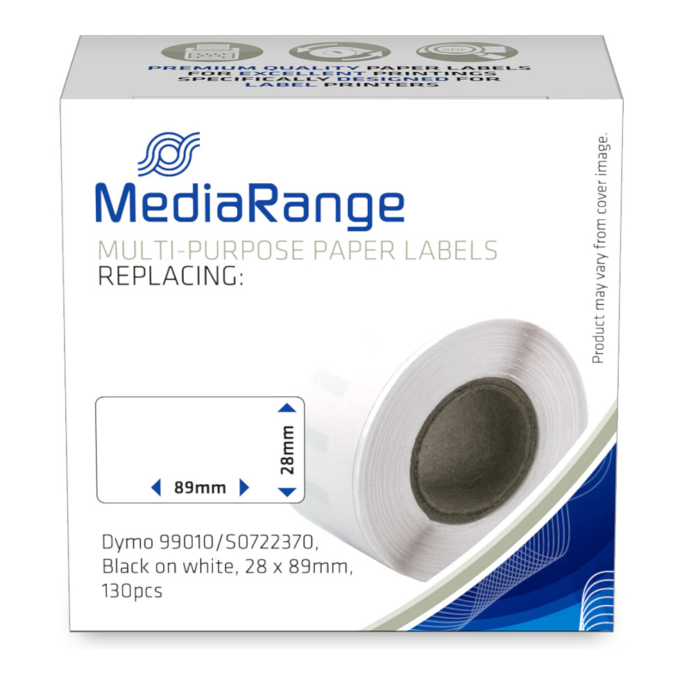 MEDIARANGE Adresne etikete 89x28mm, 130 kom, zamjenske za DYMO 99010/S0722370-0