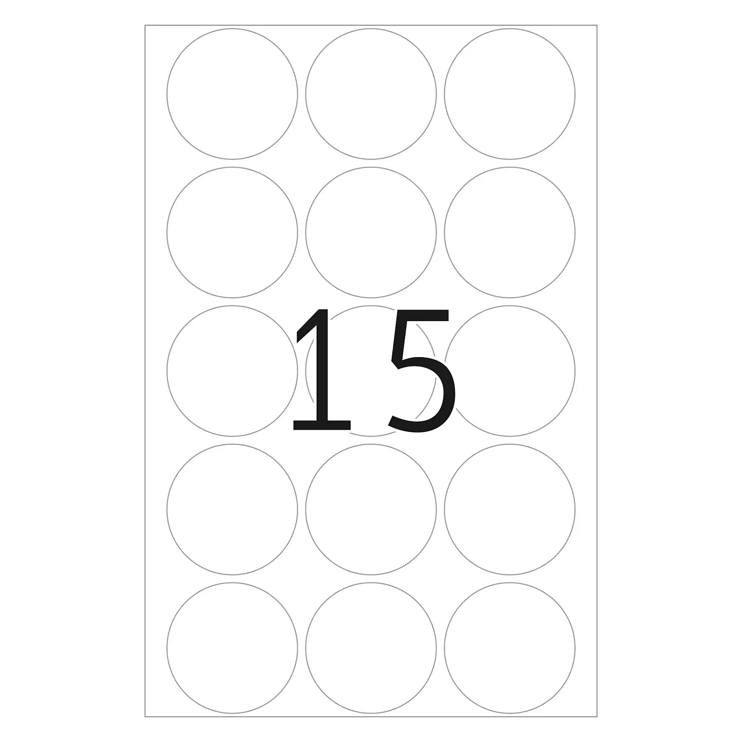 Naljepnice za zatvaranje HERMA 2277 prozirne (32 mm, 240 kom)-1