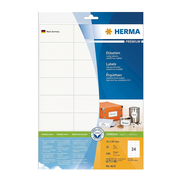 Samoljepljive etikete HERMA Premium 8638, 70x36 mm, 240 komada-0