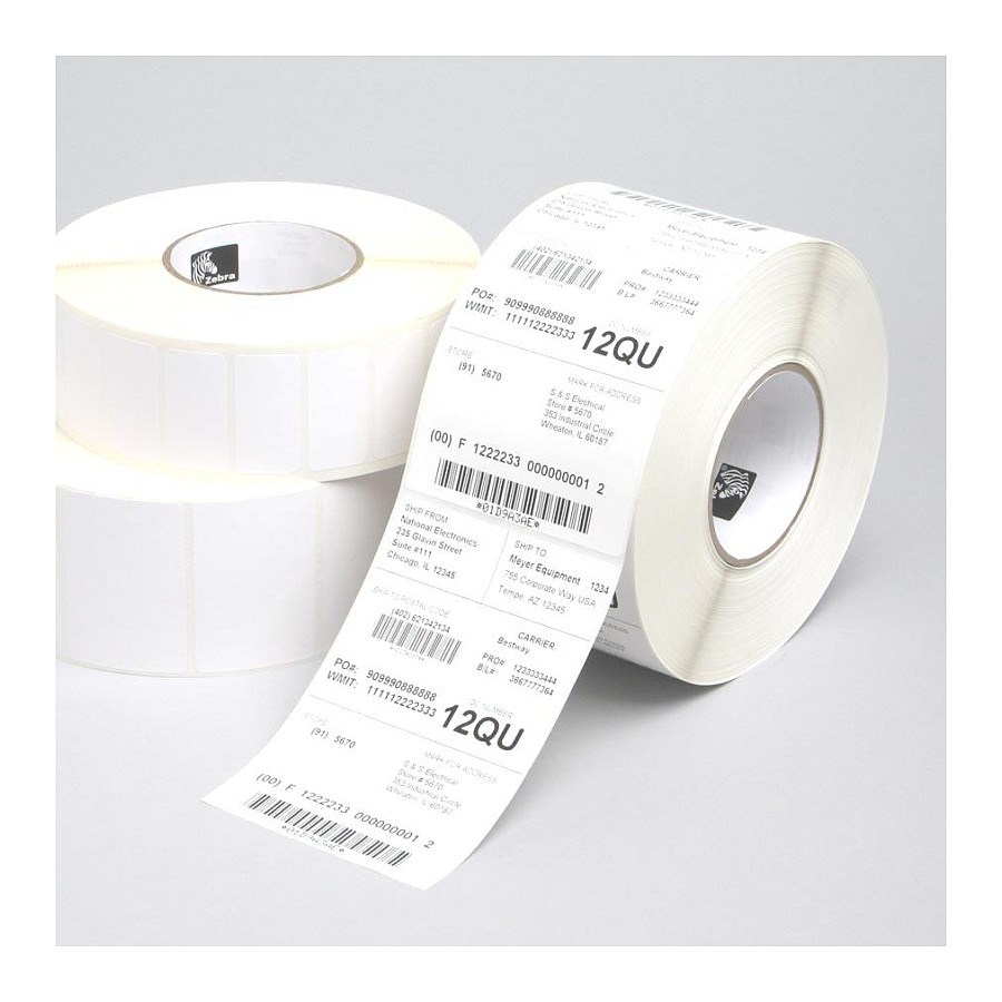 Etikete ZEBRA Z-Select 1000T 102x38mm (4 role)