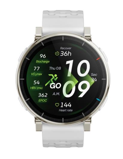 Pametni sat AMAZFIT Active 3 Premium 45mm (1,32" AMOLED, GPS, Bluetooth pozivi, vodootporan 5ATM) Aero White-1