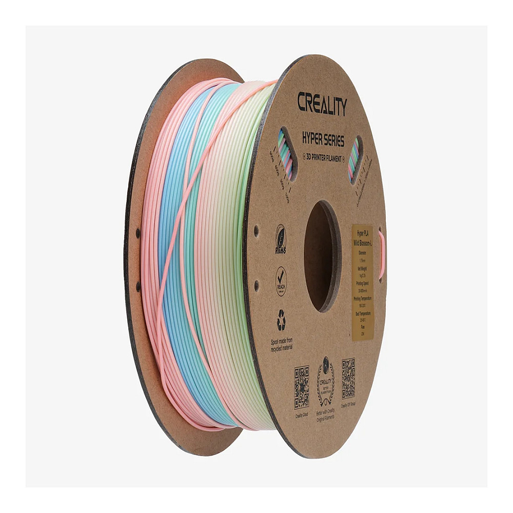 Filament za 3D printer CREALITY Ender-PLA 1.75mm Rainbow W. Blossom Long (1kg)