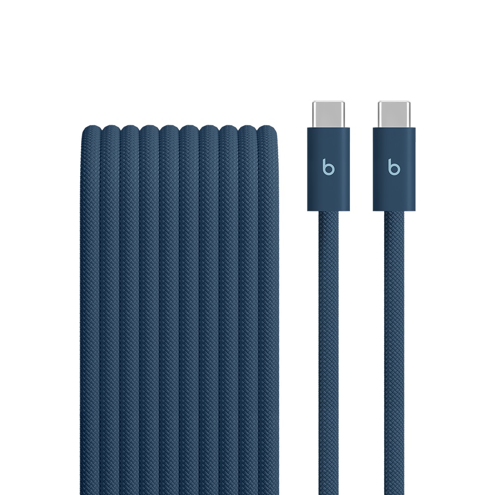 Beats 240W USB-C na USB-C pleteni kabel, 3m, Nitro Navy-2