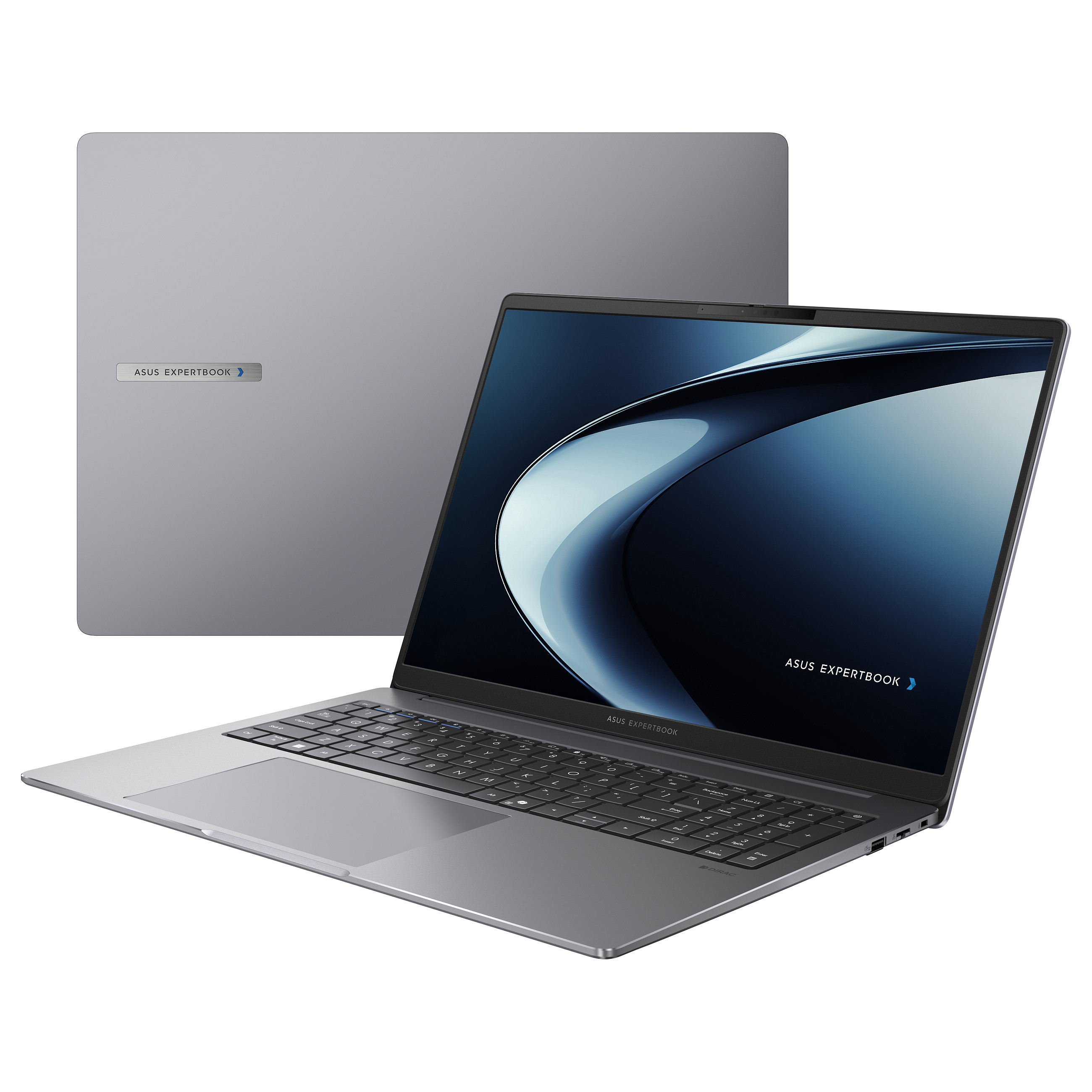 Laptop ASUS ExpertBook P3 PM3606CKA-MB0196X (16", IPS-Level, WUXGA, AMD Ryzen AI 5 330, 16 GB, 1 TB SSD, AMD Radeon 820M, Windows 11 Pro, DE tipkovnica, siva)-2