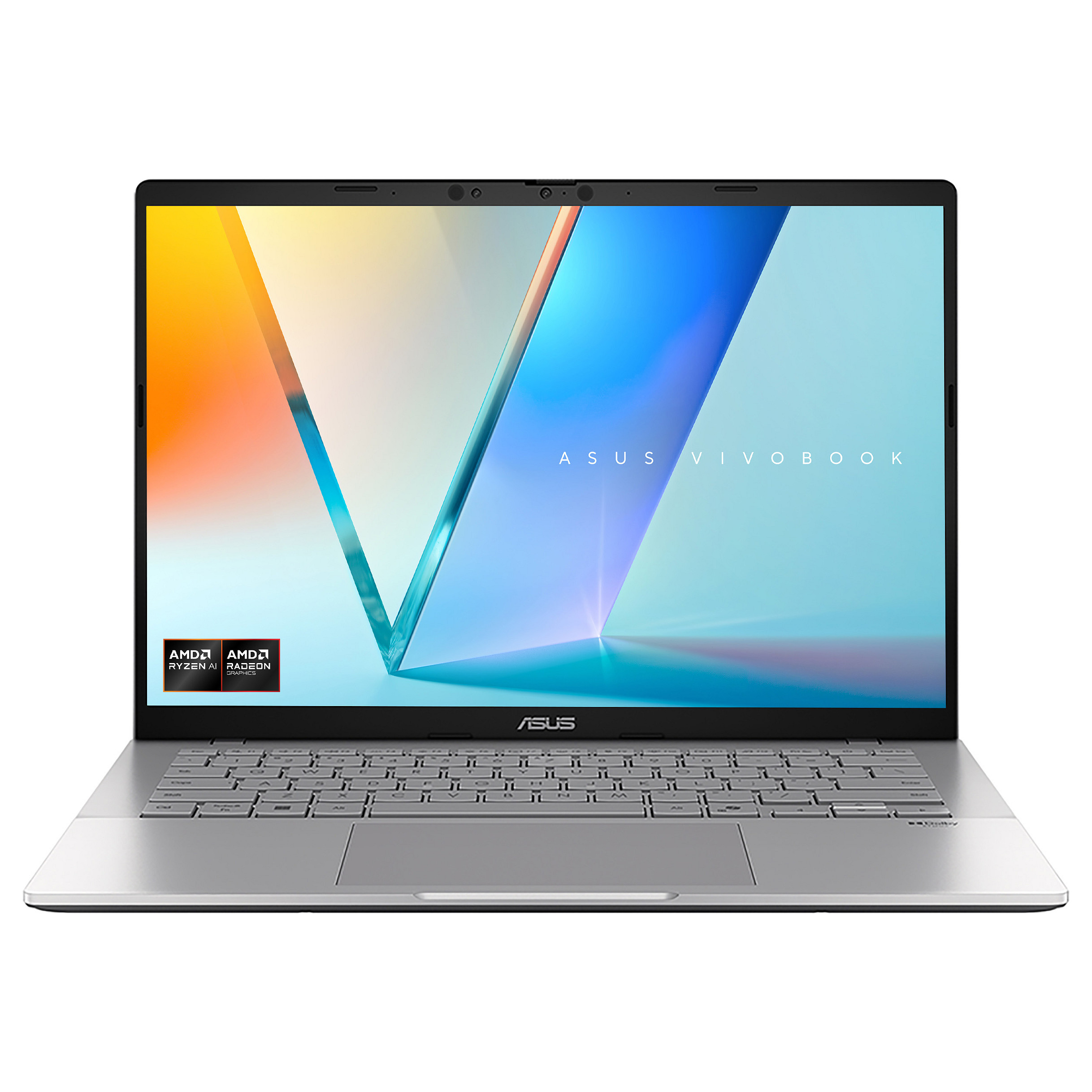 Laptop ASUS Vivobook S14 OLED M3407KA-DRSF046W (14", OLED, WUXGA, AMD Ryzen AI 7 350, 16 GB, 1 TB SSD, AMD Radeon Graphics, Windows 11 Home, French AZERTY layout, srebrna)