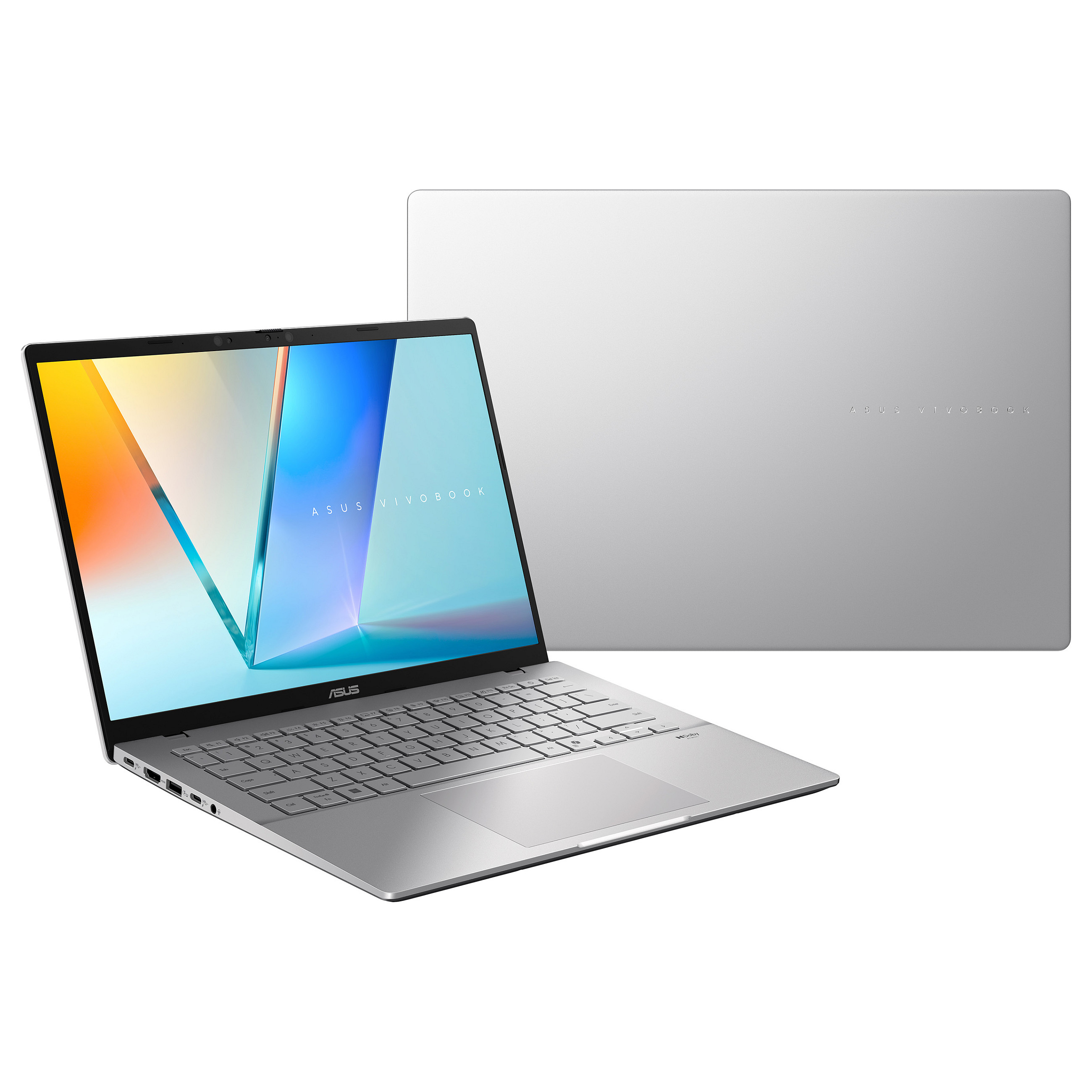 Laptop ASUS Vivobook S14 OLED M3407KA-DRSF046W (14", OLED, WUXGA, AMD Ryzen AI 7 350, 16 GB, 1 TB SSD, AMD Radeon Graphics, Windows 11 Home, French AZERTY layout, srebrna)-5