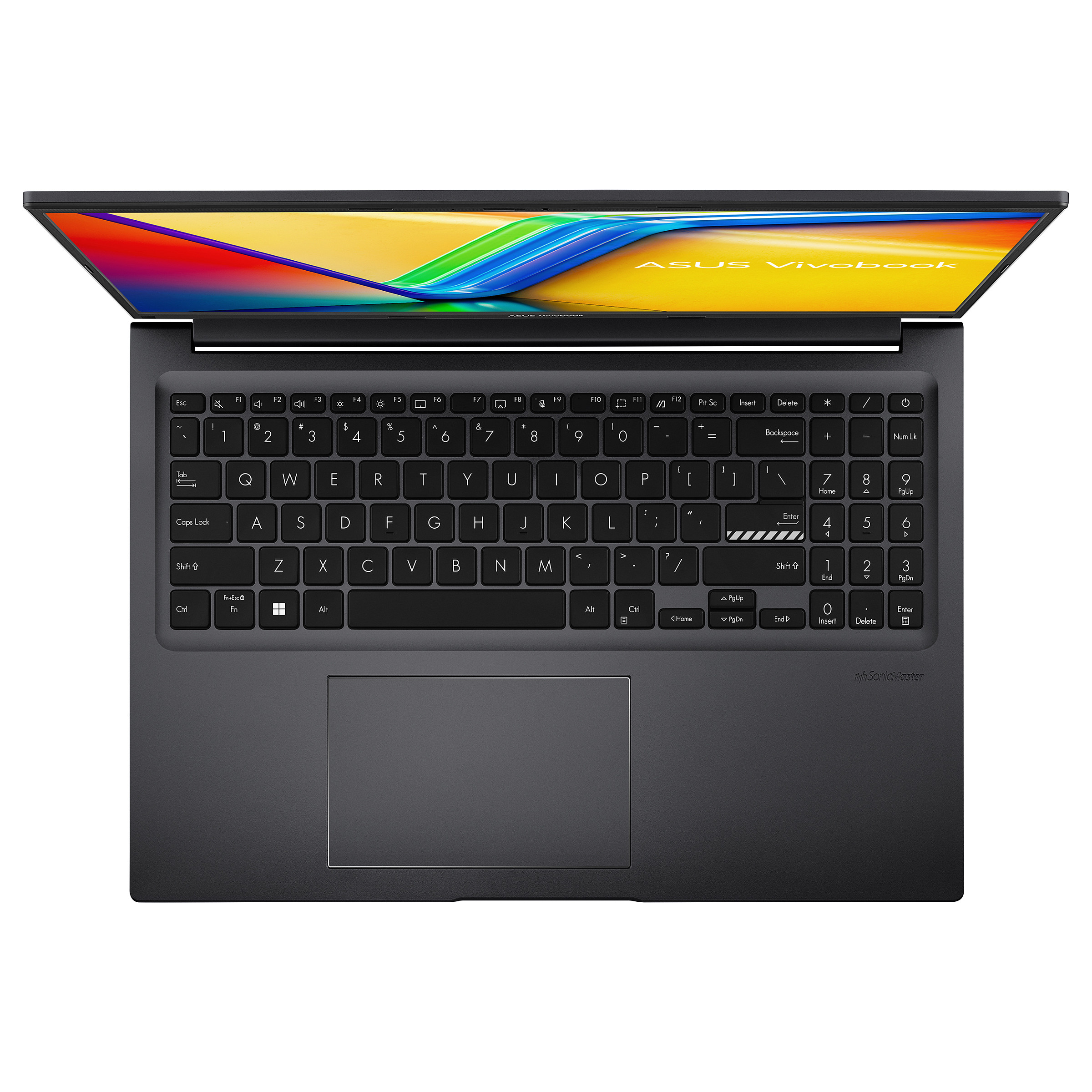 Laptop ASUS VivoBook 16 OLED M1605NA (16", OLED, WUXGA, AMD Ryzen 5 7530U, 16GB, 512GB SSD, AMD Radeon Graphics, Windows 11 Home, FR AZERTY tipkovnica, Crna)-4