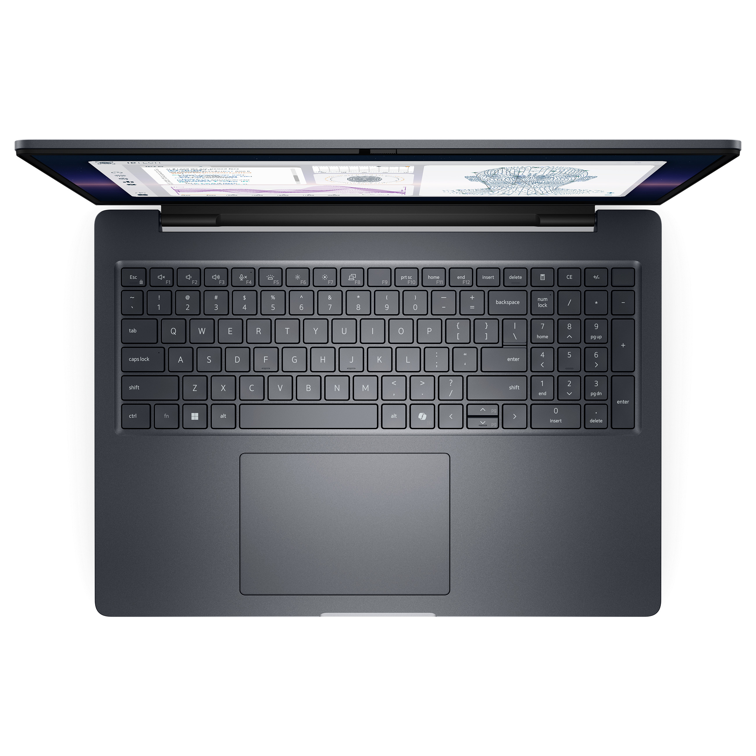 Laptop DELL Pro Max 16 Plus MB16250 (16", IPS, 1920 × 1200, Core Ultra 7 265HX, 32 GB, 1 TB SSD, RTX PRO 3000, Windows 11 Pro, non-HR tipkovnica, siva boja)-2