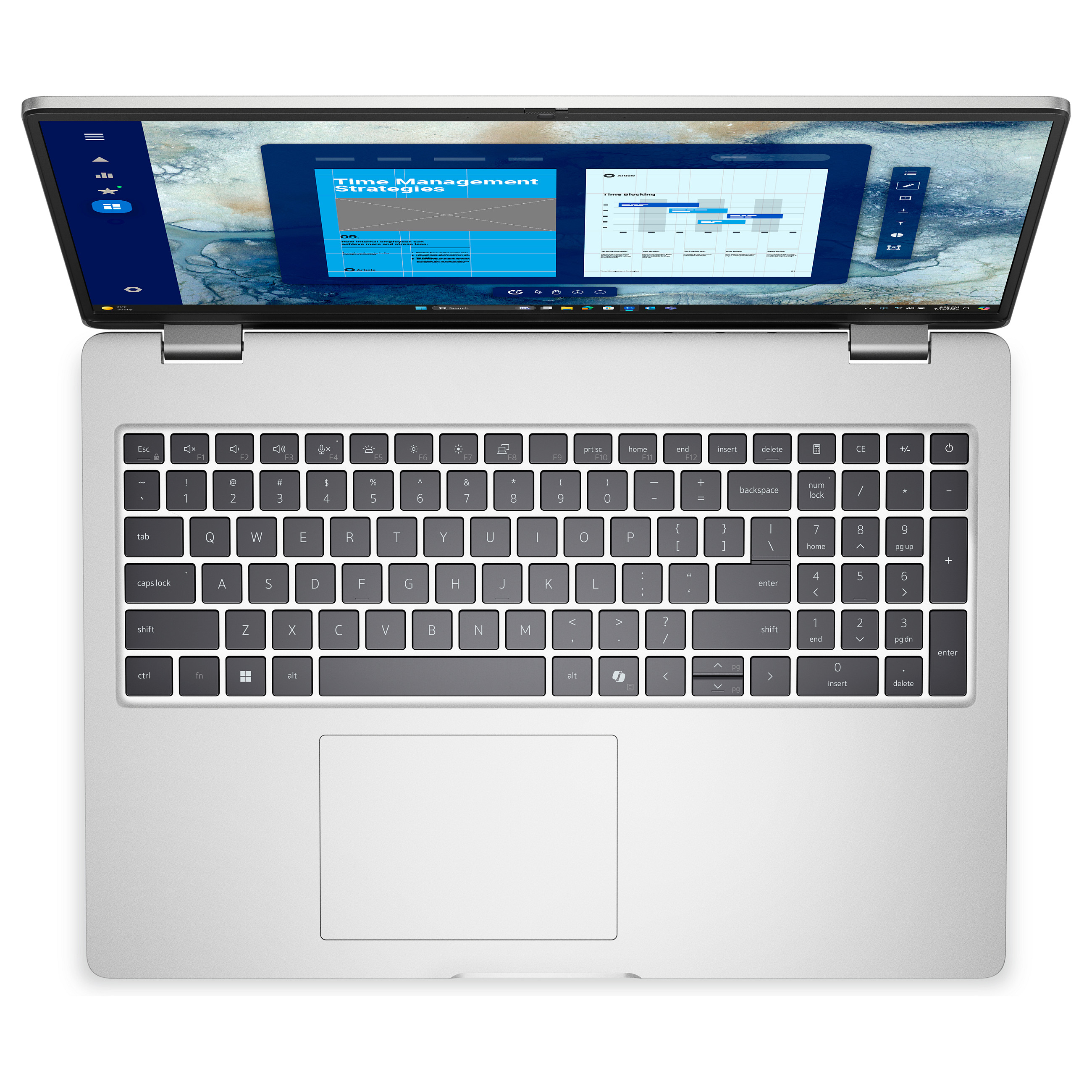 Laptop DELL Pro 16 PC16250 (16", IPS, 1920 × 1200, Core Ultra 7 255U, 16 GB, 512 GB SSD, Intel Graphics, Windows 11 Pro, non-HR tipkovnica, platinasto srebrna boja)-3