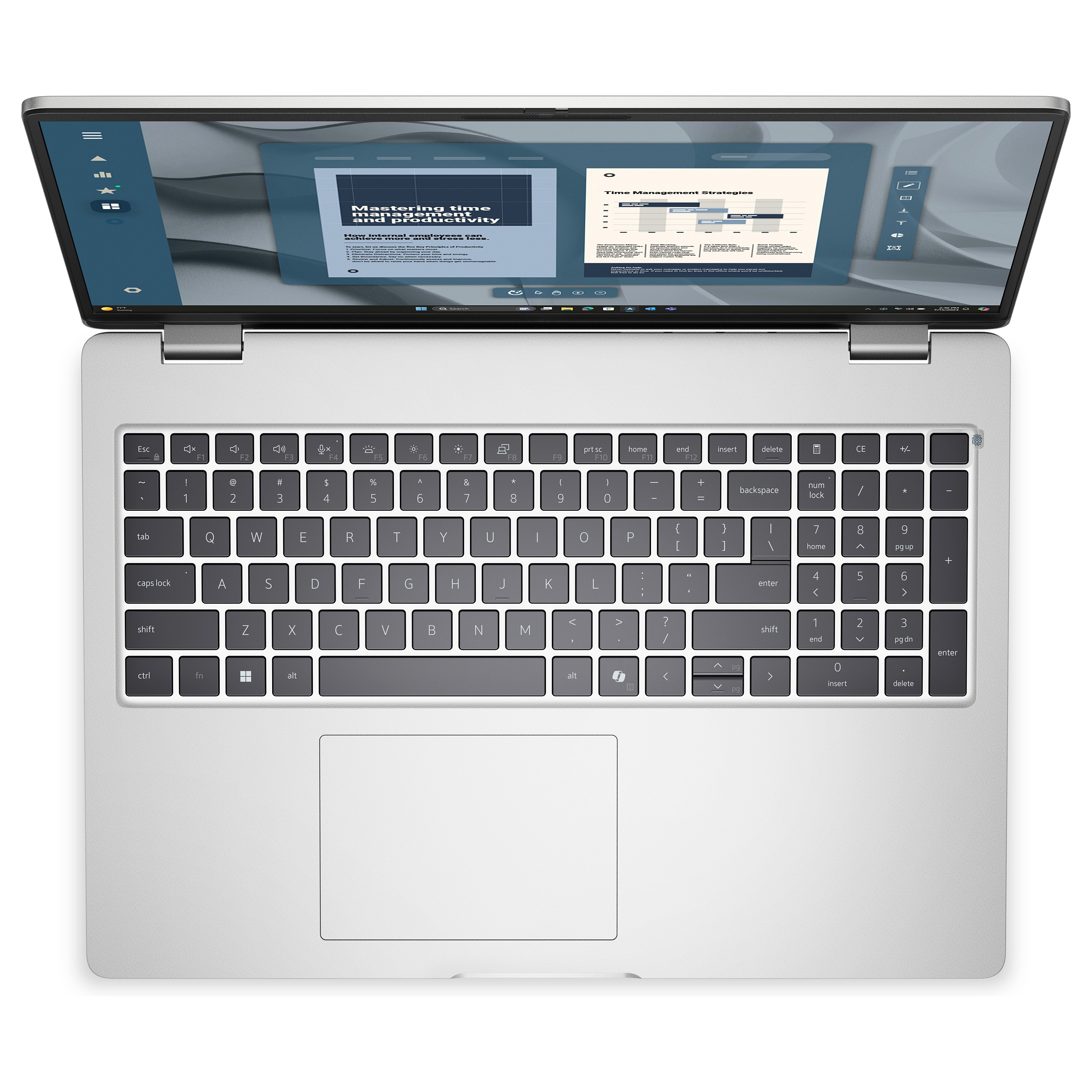 Laptop DELL Pro 16 PC16255 (16", IPS, WUXGA, AMD Ryzen AI 7 350, 16 GB, 512 GB SSD, AMD Radeon 860M, Windows 11 Pro, DE tipkovnica, platinum)-3