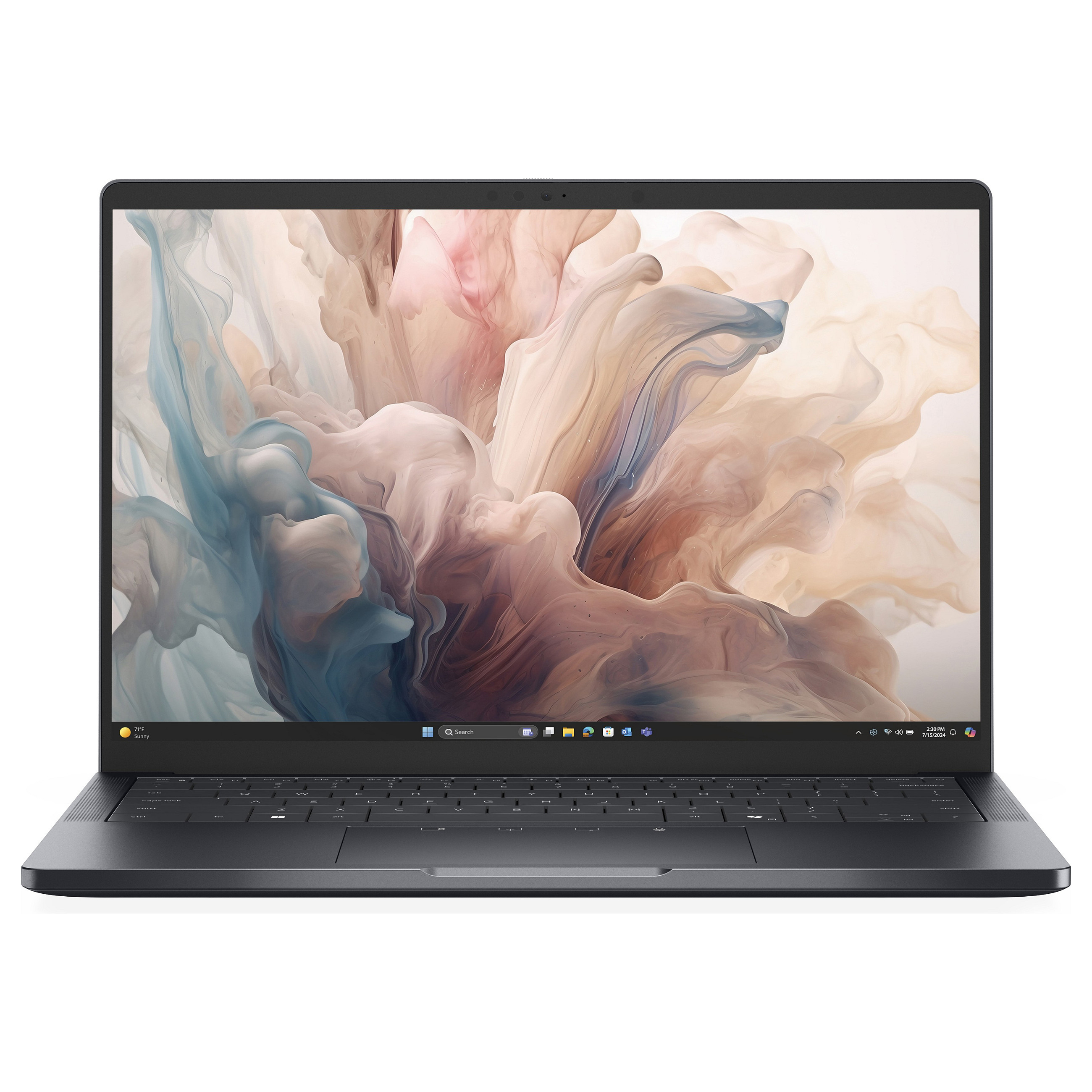 Laptop DELL Pro 14 Premium PA14250 (14", IPS, WUXGA, Intel Core Ultra 7 268V, 32 GB, 512 GB SSD, Intel Arc Graphics 140V, Windows 11 Pro, DE tipkovnica, siva)-1