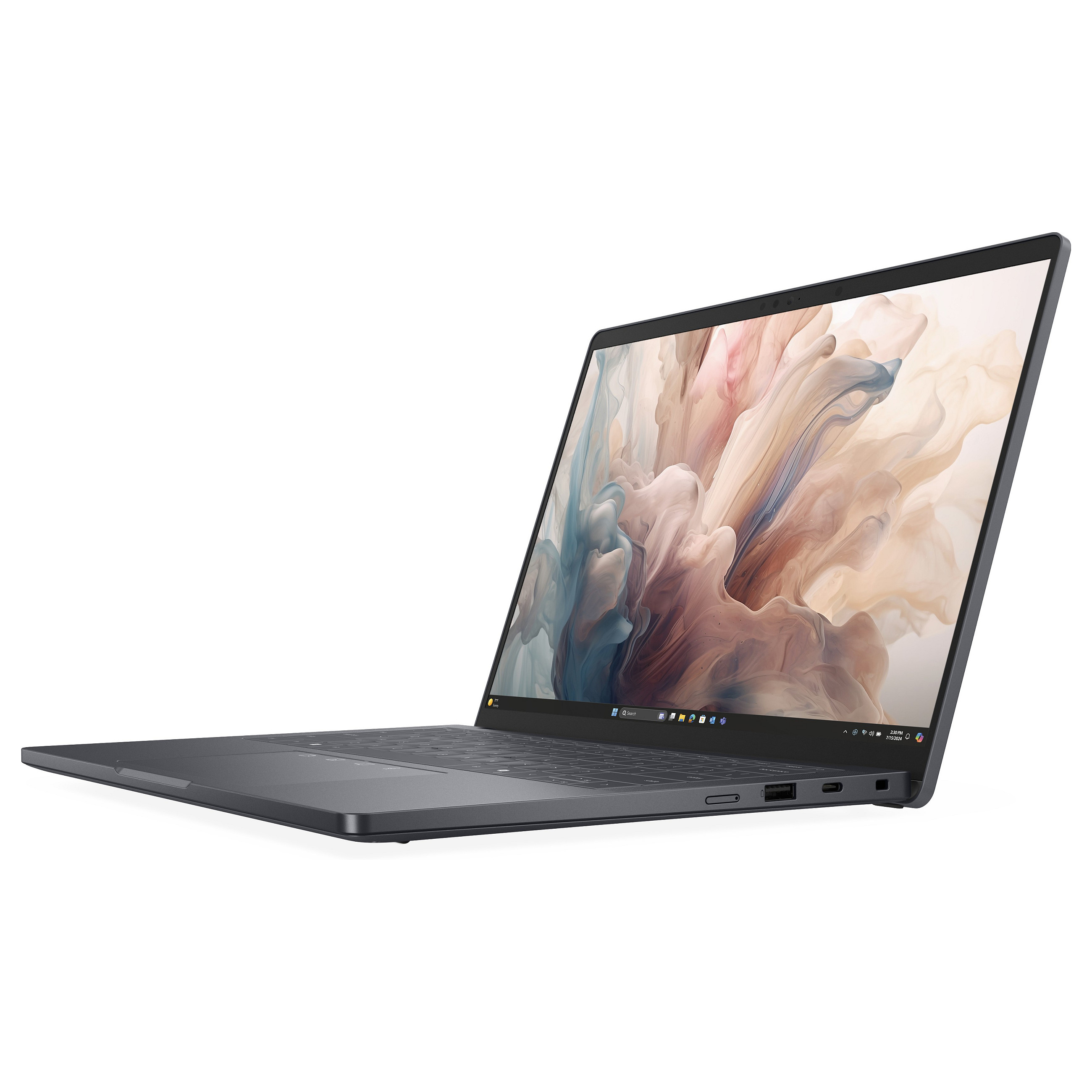 Laptop DELL Pro 14 Premium PA14250 (14", IPS, WUXGA, Intel Core Ultra 5 238V, 32 GB, 512 GB SSD, Intel Arc Graphics 130V, Windows 11 Pro, DE tipkovnica, siva)-2