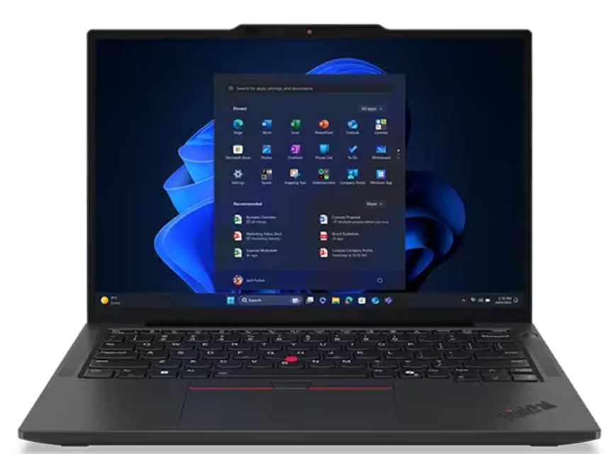 Laptop LENOVO ThinkPad X13 Gen 6 (13.3", IPS, WUXGA, Intel Core Ultra 5, 16GB, 512GB SSD, Intel Graphics, Windows 11 Pro, Non-HR tipkovnica, Crna)