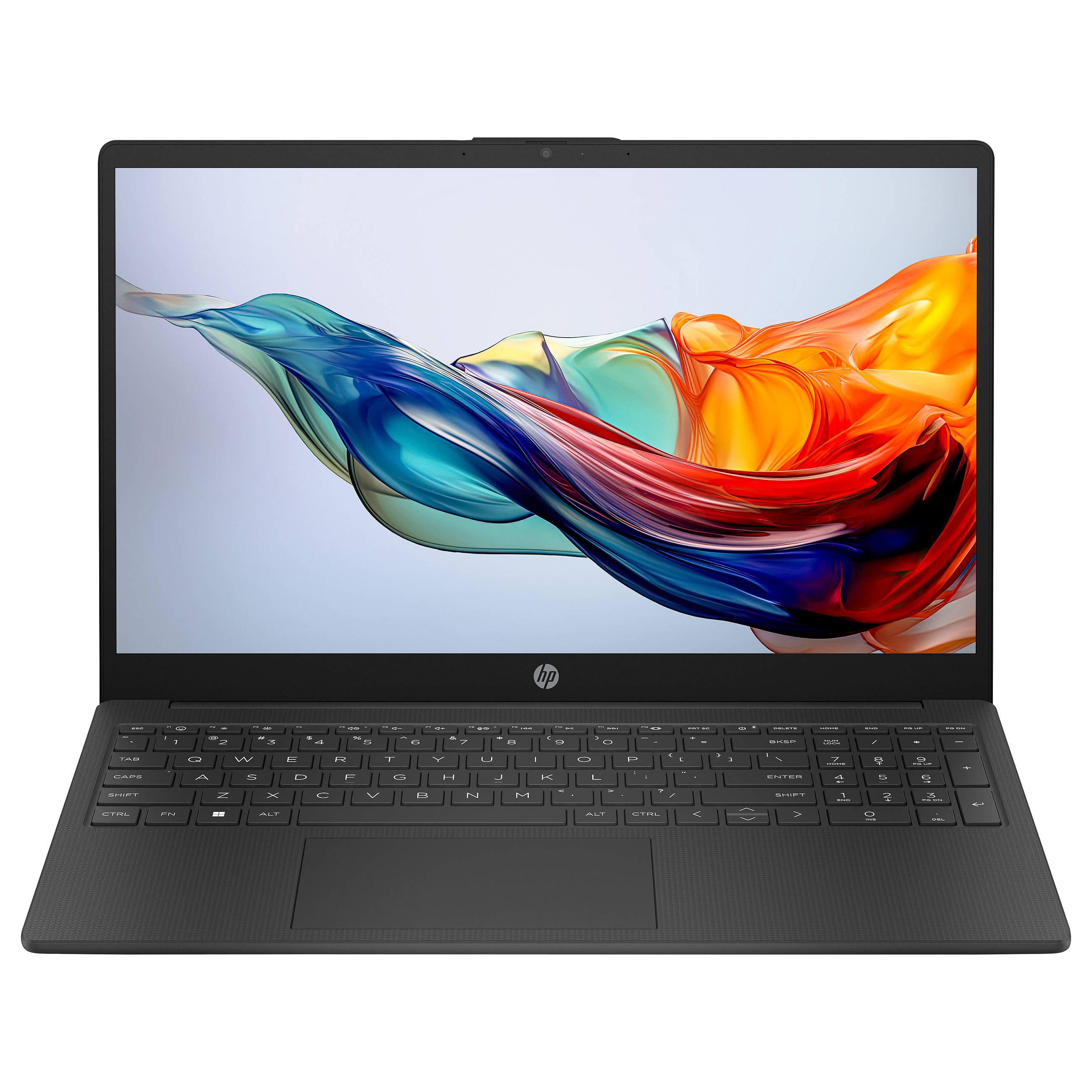 Laptop HP 15-fc0065ng (15.6", IPS, Full HD, AMD Ryzen 5 7530U, 32GB, 512GB SSD, AMD Radeon Graphics, Bez OS, DE tipkovnica, Crna)