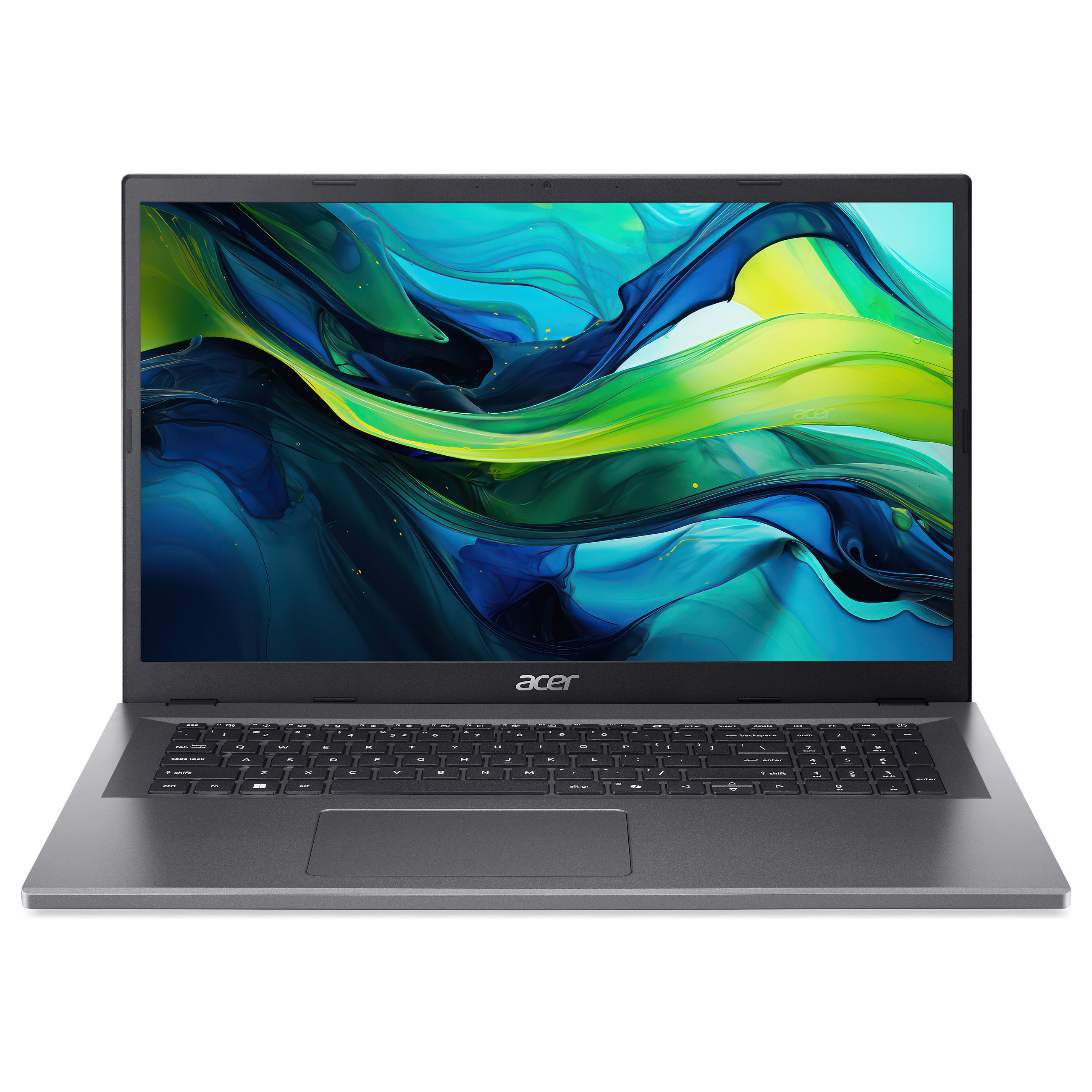 Laptop ACER Aspire Go 17 AG17-31P-36CG (17.3", IPS, Full HD, Intel Core i3-N305, 8GB, 512GB SSD, Intel UHD Graphics, Linux, Non-HR tipkovnica, Srebrna)-0