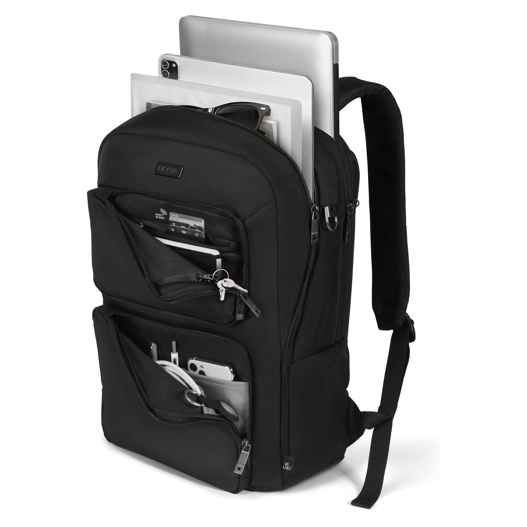 Ruksak za prijenosno računalo DICOTA Backpack SEVEN 14-16" crna boja-5