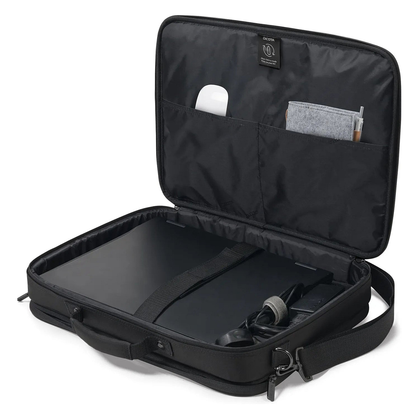 Torba za laptop DICOTA Multi Plus TWO (14-16") crna boja-4