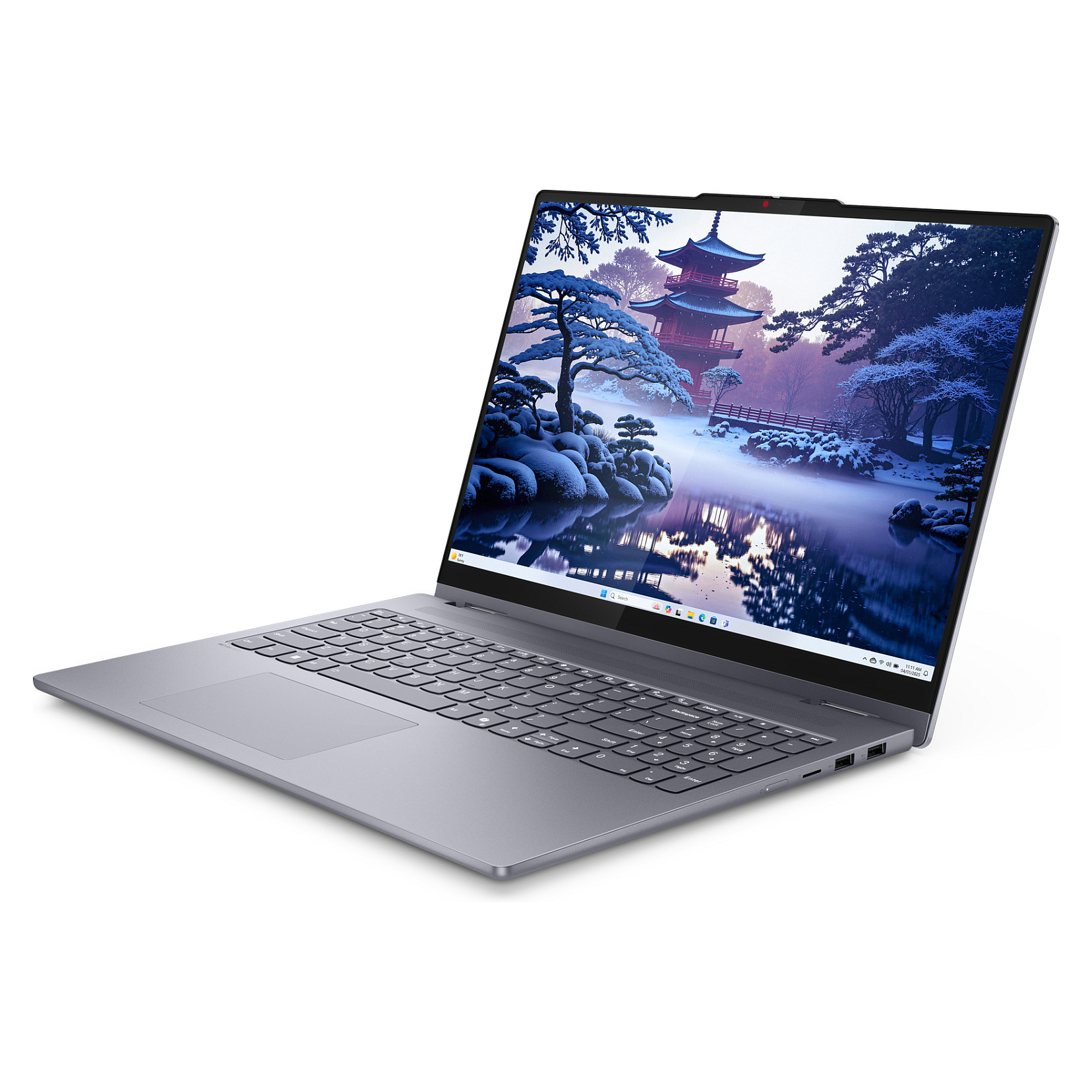 Laptop LENOVO IdeaPad 5 2-in-1 16IML9 (16", IPS Touch, WUXGA, Intel Core Ultra 5 125U, 16GB, 512GB SSD, Intel Graphics, Windows 11 Home, HR tipkovnica, Siva)-9