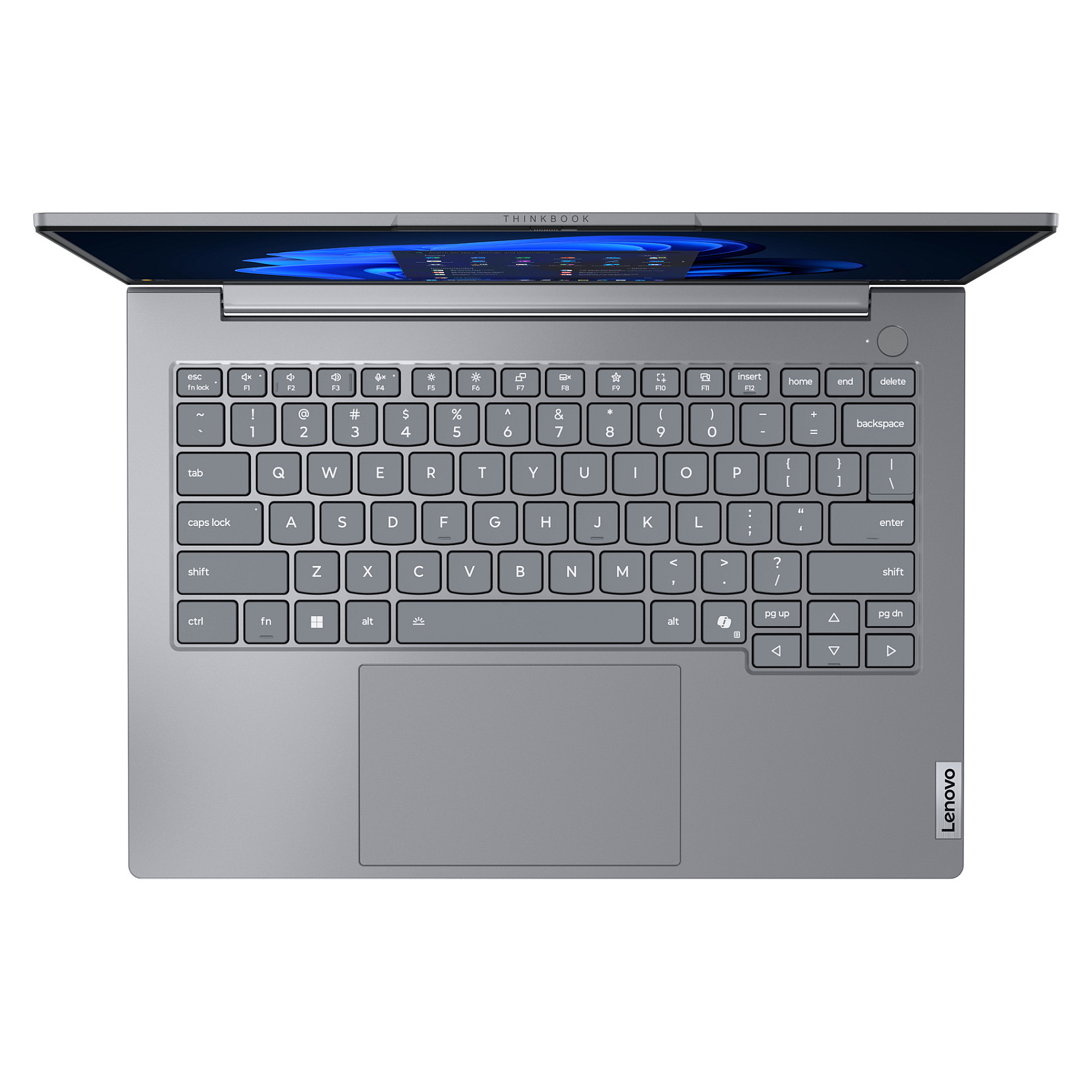 Laptop LENOVO ThinkBook 14 G9 (14", IPS, WUXGA, AMD Ryzen 5 220, 32GB, 512GB SSD, AMD Radeon 740M, Windows 11 Pro, Non-HR tipkovnica, Arctic Grey)-14