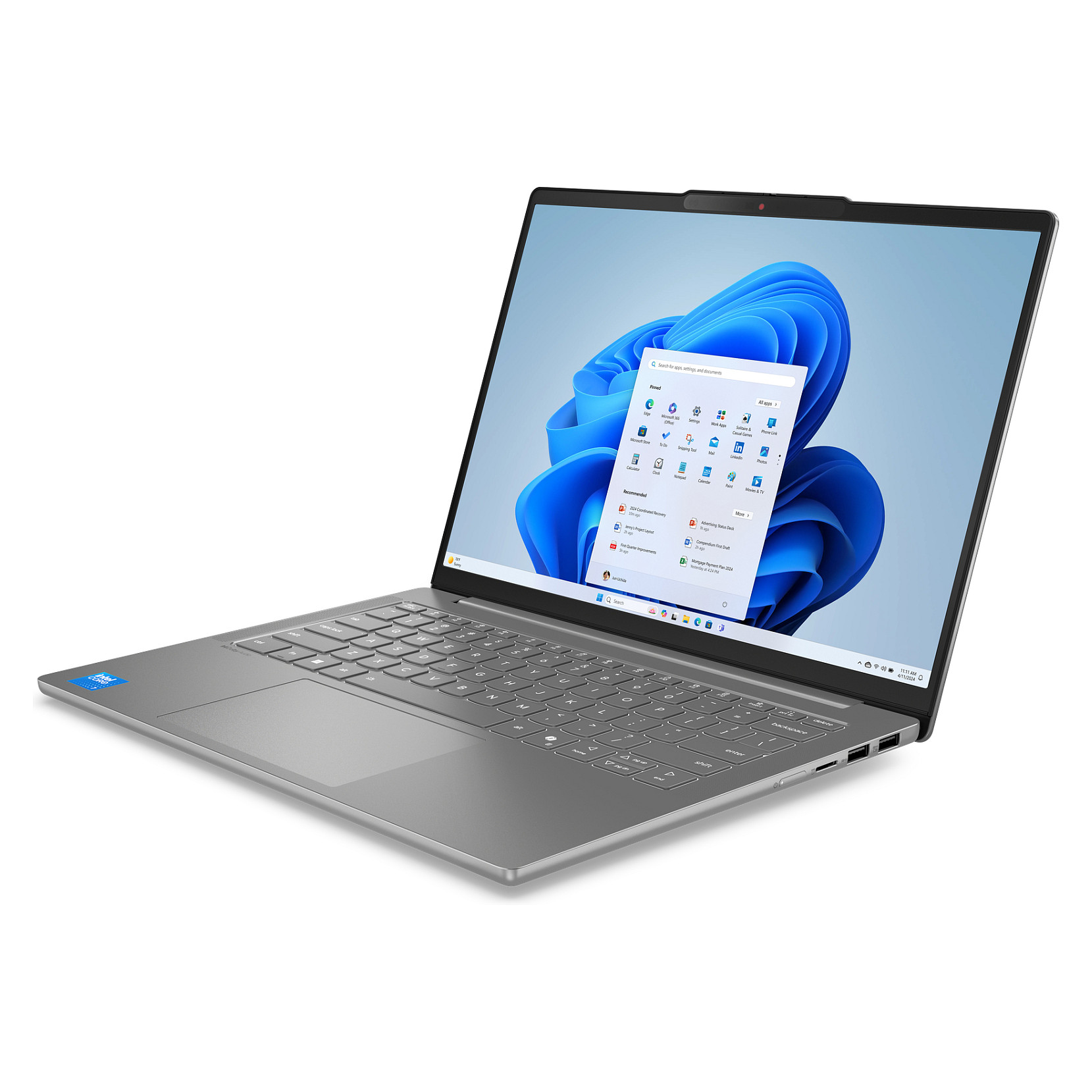 Laptop LENOVO IdeaPad Slim 5 (14", AMD Ryzen AI 7 350, 24GB, 1TB SSD, AMD Radeon Graphics, Windows 11 Home, Non-HR tipkovnica)-2