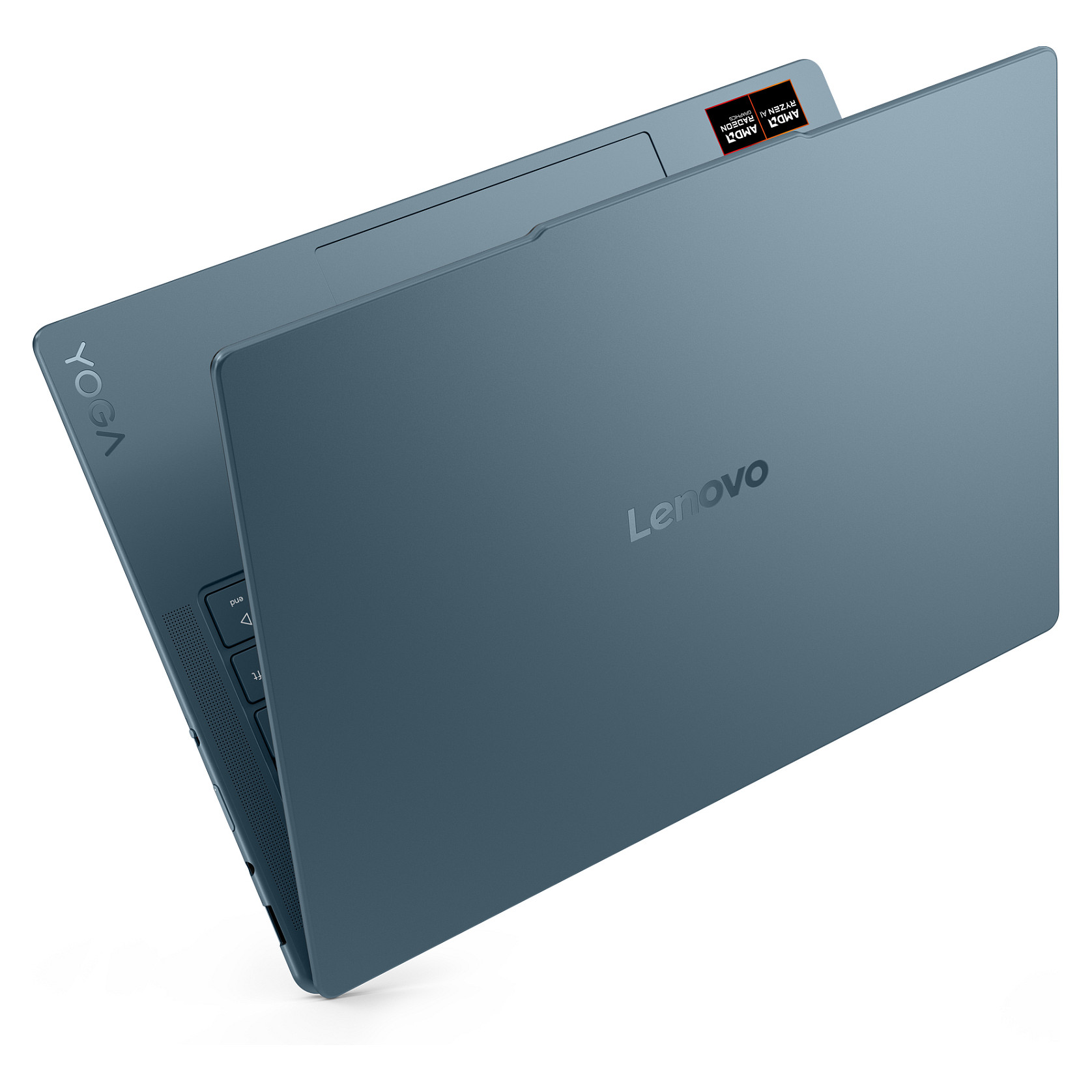 Laptop LENOVO Yoga Slim 7 14AKP10 (14", OLED, 2.8K, 120Hz, AMD Ryzen AI 7 350, 16GB, 512GB SSD, AMD Radeon 860M, Windows 11 Home, DE tipkovnica, Tidal Teal)-4