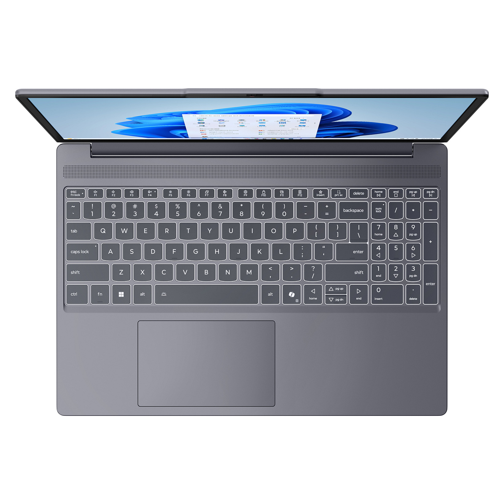 Laptop LENOVO IdeaPad Slim 3 15AHP10 (15.3", IPS, WUXGA, AMD Ryzen 7 8840HS, 16GB, 512GB SSD, AMD Radeon 780M, Windows 11 Home, Non-HR tipkovnica, Siva)-11