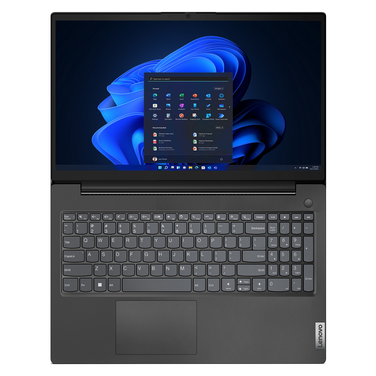 Laptop LENOVO V15 G4 AMN (15.6", FHD, AMD Ryzen 5 7520U, 8GB, 512GB SSD, AMD Radeon 610M, Windows 11 Home, AZERTY (FR) tipkovnica, Crna)-11