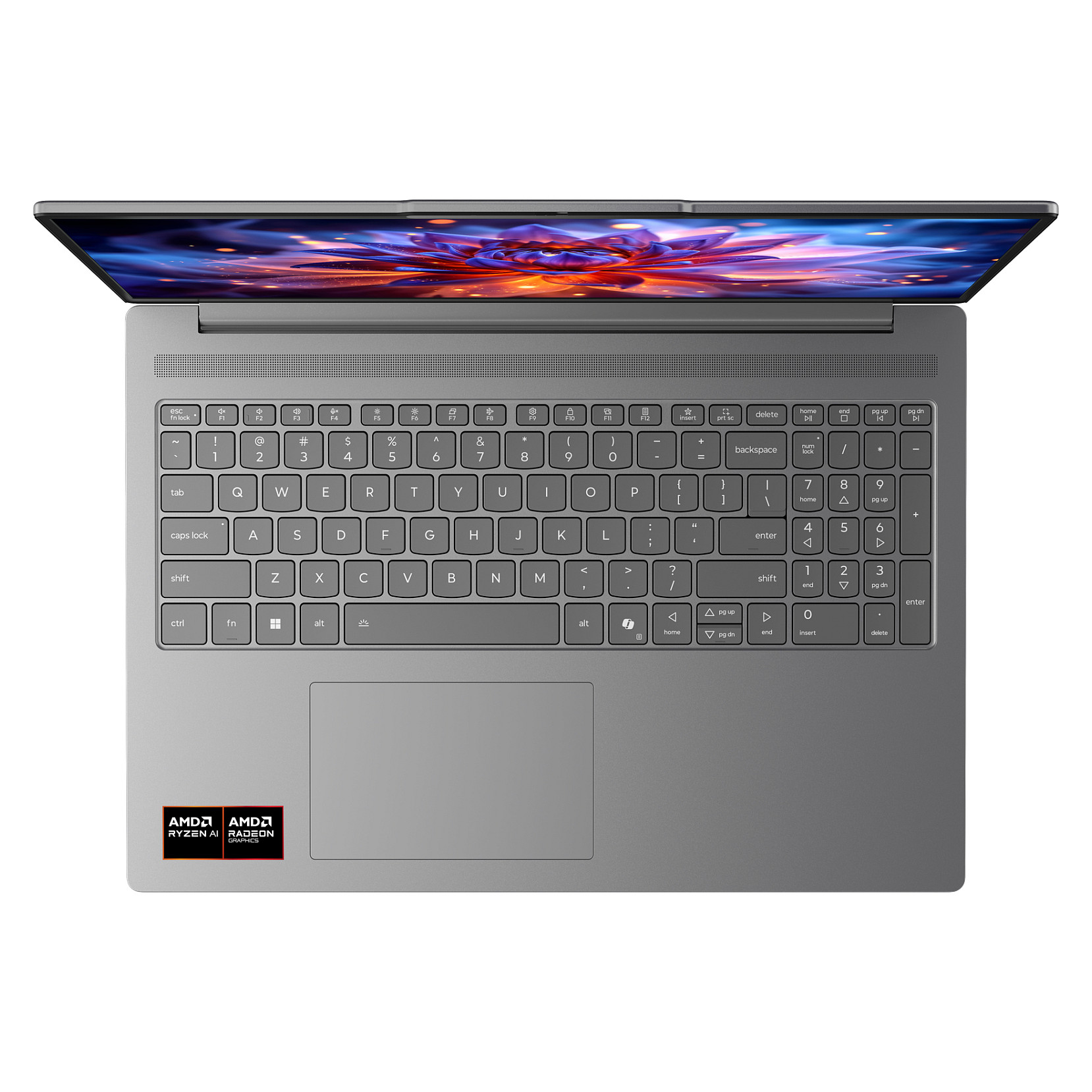 Laptop LENOVO IdeaPad Slim 5 16AGP11 (16", OLED, WUXGA, AMD Ryzen AI 7 445, 16GB, 1TB SSD, AMD Radeon 840M, Windows 11 Home, DE tipkovnica, Siva)-14