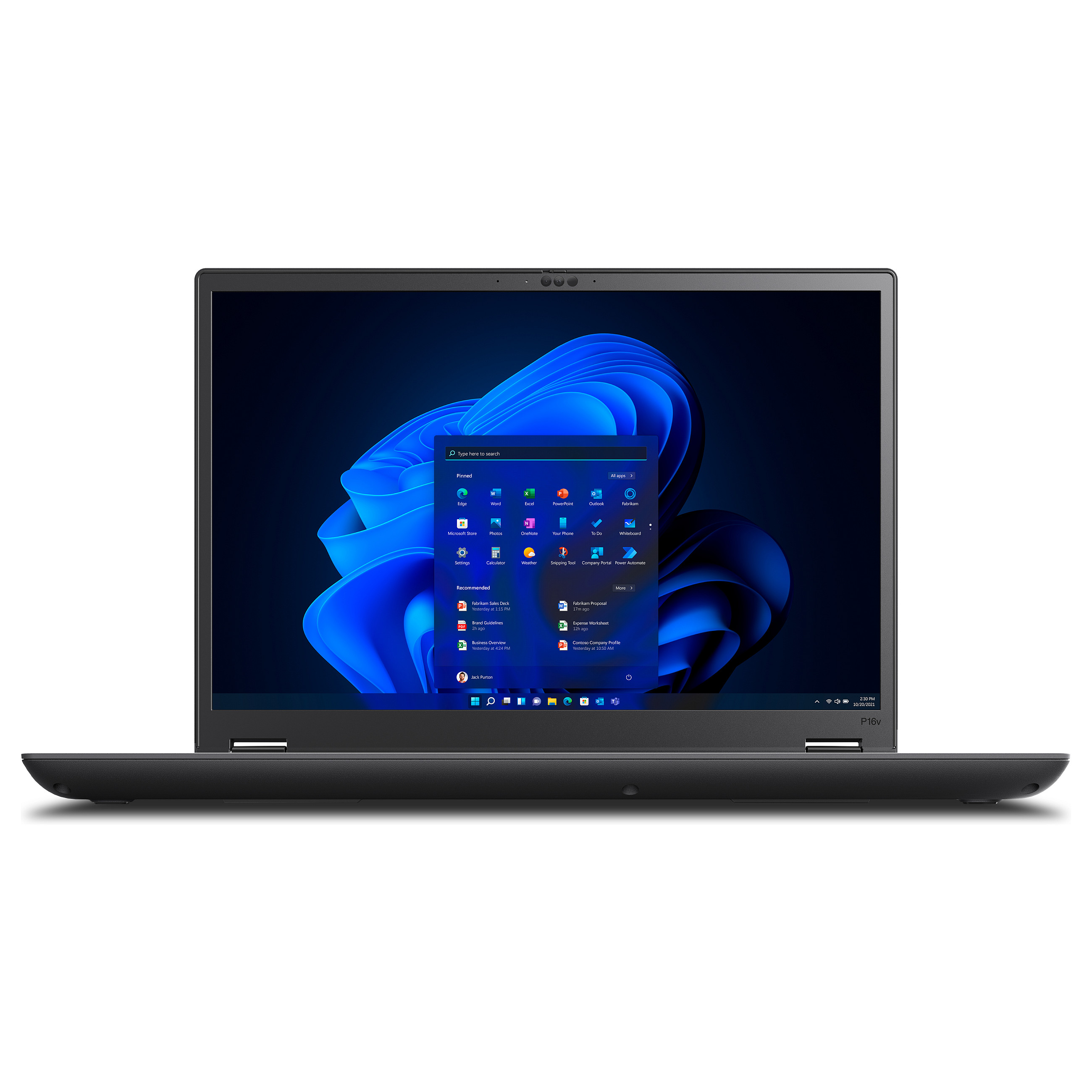 Laptop LENOVO ThinkPad P16v G3 (16" IPS, WUXGA, Intel Core Ultra 7 165H, 32GB, 512GB SSD, NVIDIA RTX 500 Ada, Windows 11 Pro, DE tipkovnica, Crna)-1