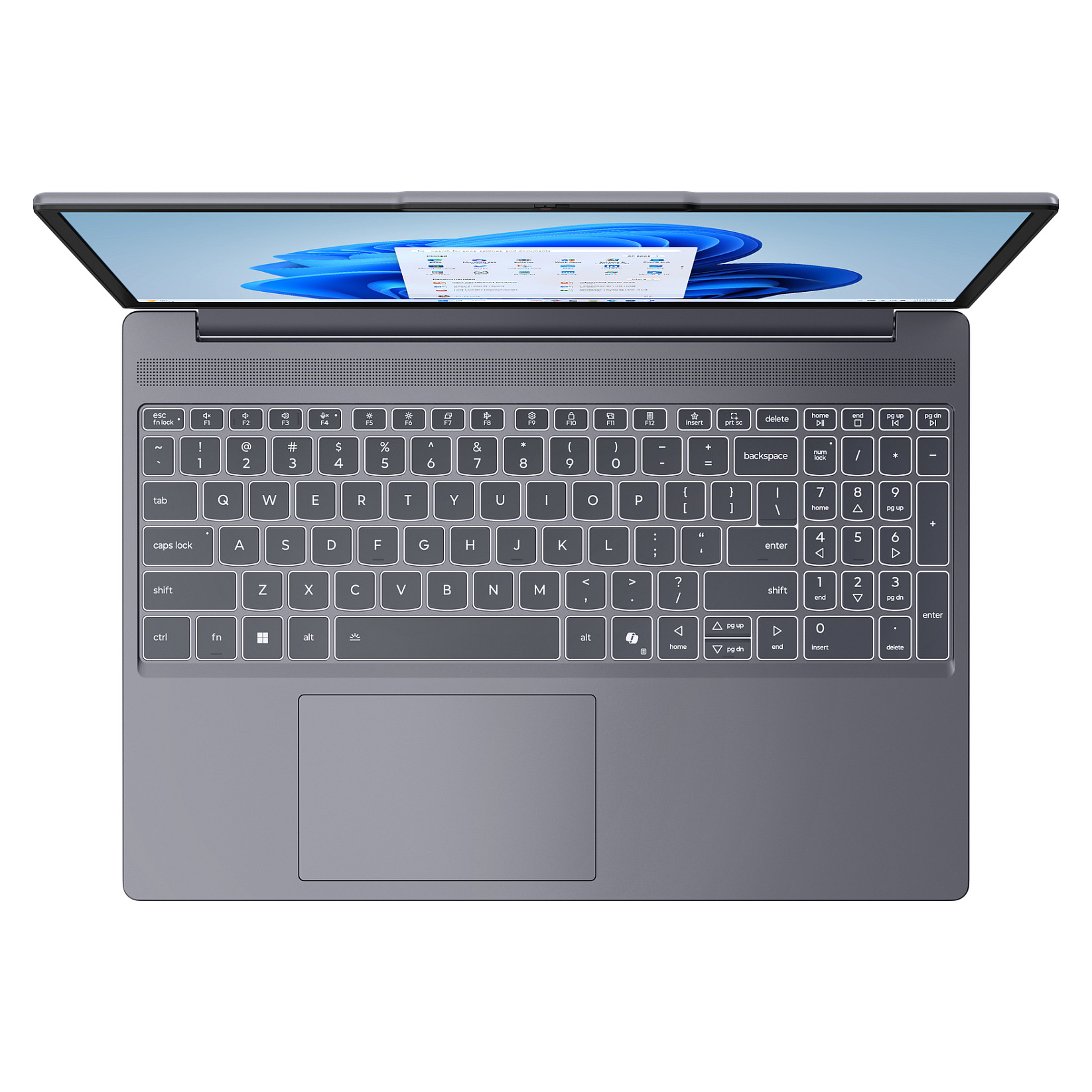 Laptop LENOVO IdeaPad Slim 3 15ARP10 (15.6", FHD, AMD Ryzen 5, 8GB, 512GB SSD, AMD Radeon Graphics, Windows 11 Home, Non-HR tipkovnica, sivi)-4