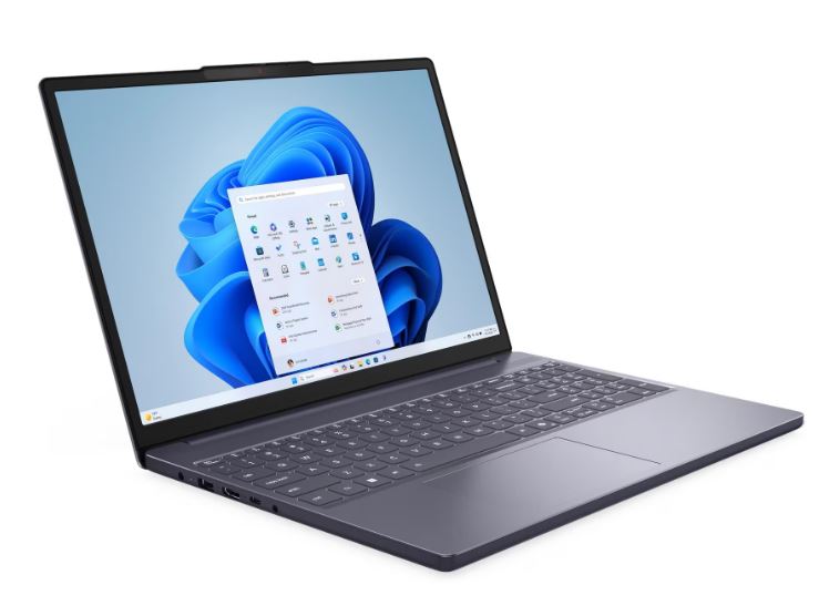 Laptop LENOVO IdeaPad Slim 3 15ARP10 (15.6", FHD, AMD Ryzen 5, 8GB, 512GB SSD, AMD Radeon Graphics, Windows 11 Home, Non-HR tipkovnica, sivi)