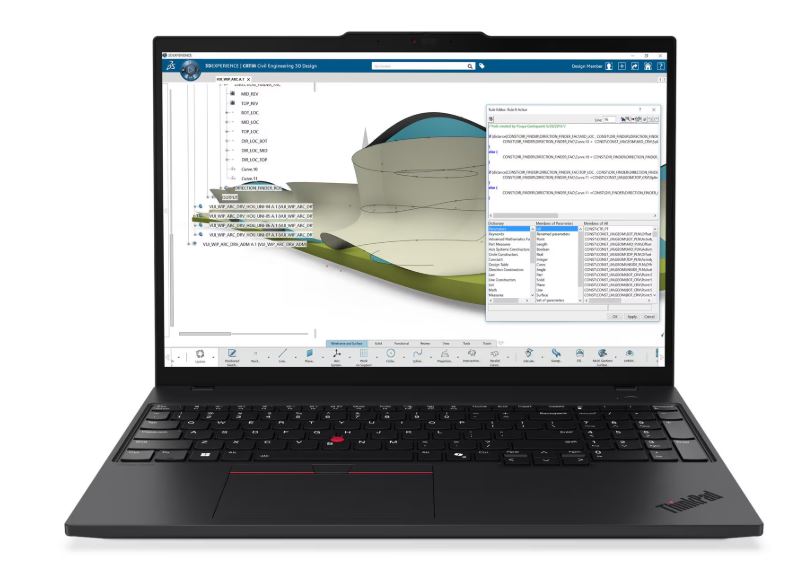 Laptop LENOVO ThinkPad P16s Gen 4 (16", IPS, WUXGA, AMD Ryzen 7 PRO 7840U, 32GB, 512GB SSD, AMD Radeon 780M, Windows 11 Pro, Non-HR tipkovnica, Crna)-0