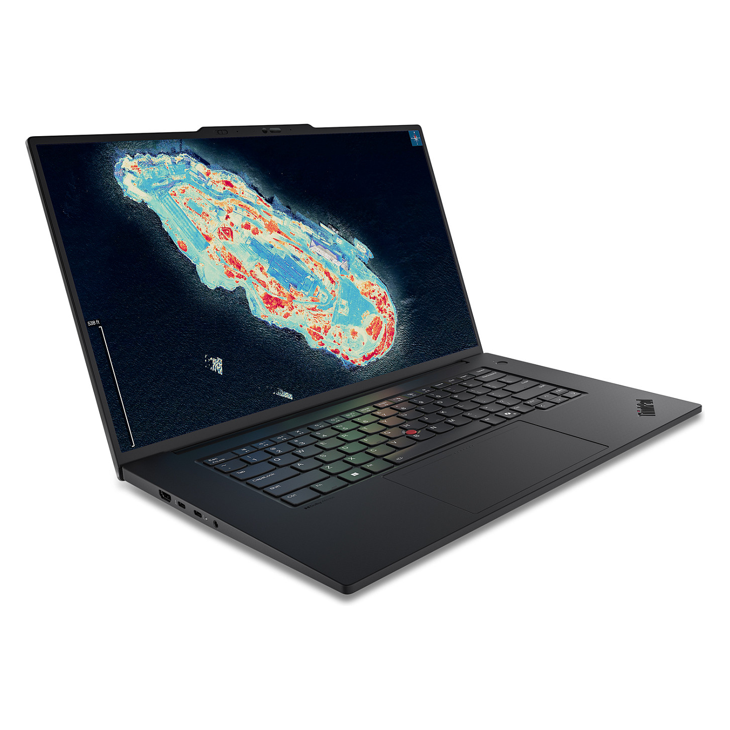 Laptop LENOVO ThinkPad P1 Gen 8 (16", Intel Core Ultra 7 255H, 32GB, 512GB SSD, NVIDIA RTX 1000 Blackwell, Windows 11 Pro, Non-HR tipkovnica)-2
