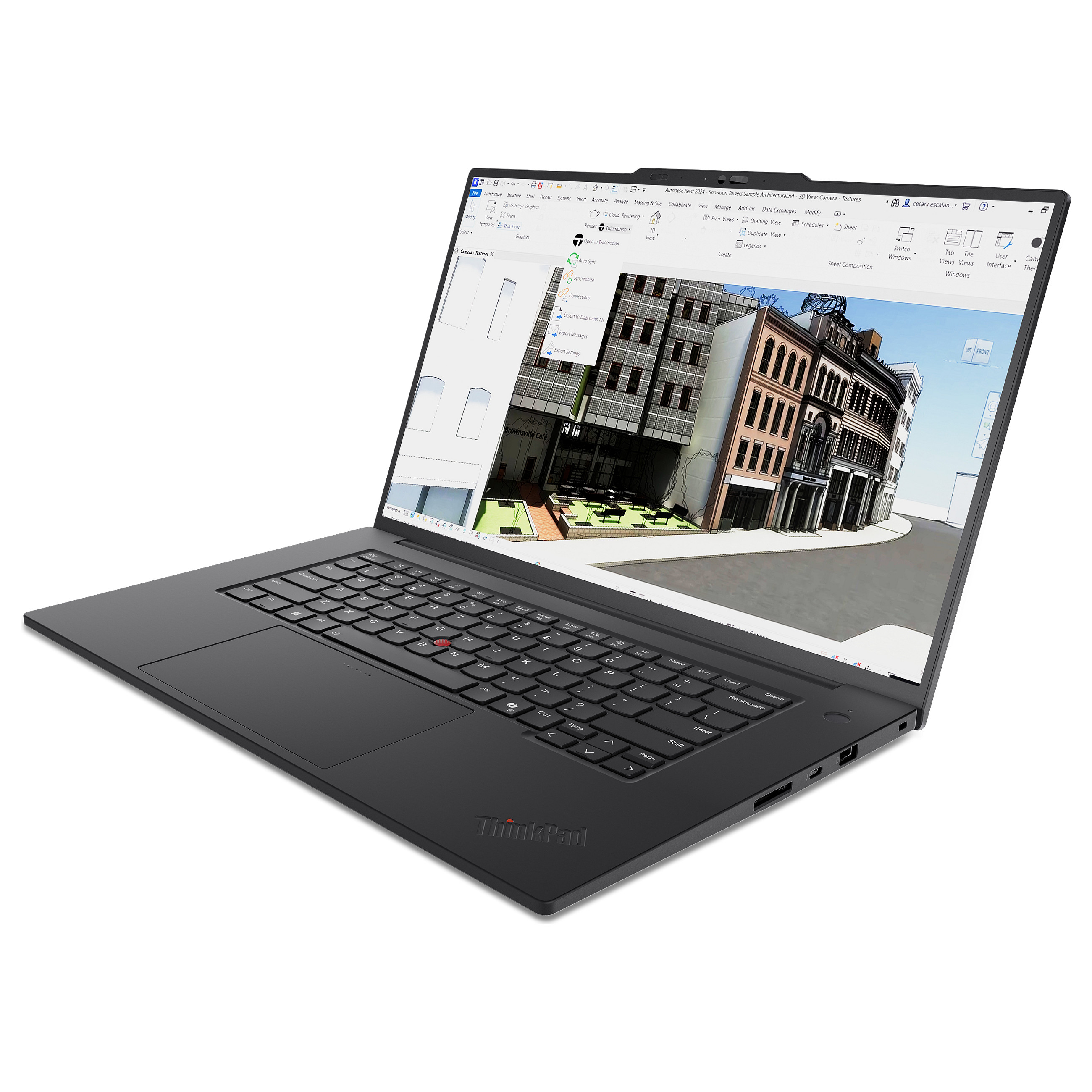 Laptop LENOVO ThinkPad P1 Gen 8 (16", Intel Core Ultra 7 255H, 32GB, 512GB SSD, NVIDIA RTX 1000 Blackwell, Windows 11 Pro, Non-HR tipkovnica)-3