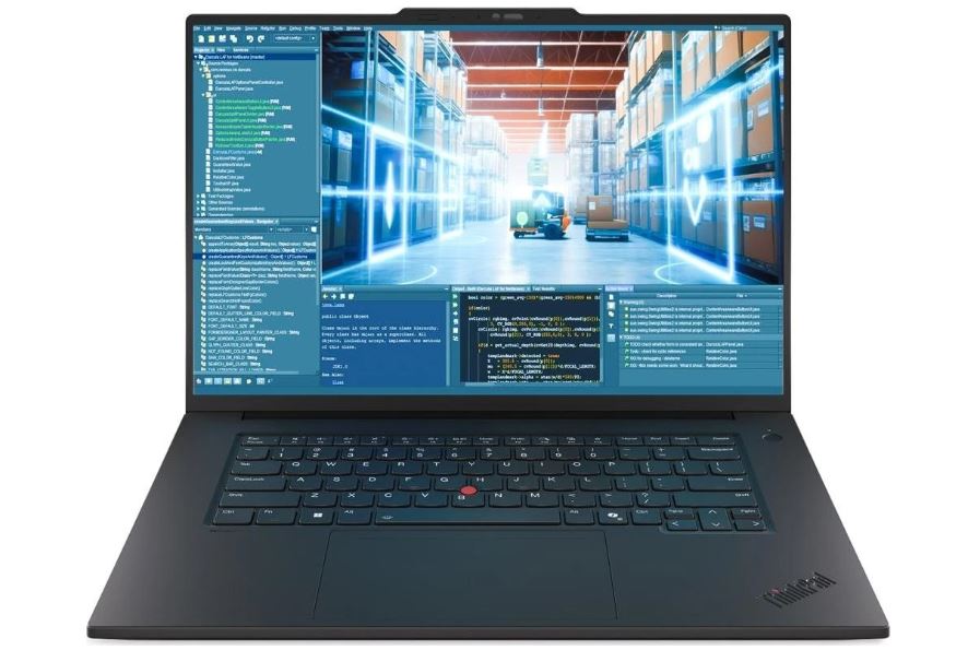 Laptop LENOVO ThinkPad P1 Gen 8 (16", Intel Core Ultra 7 255H, 64GB, 1TB SSD, NVIDIA RTX 2000 Blackwell, Windows 11 Pro, Non-HR tipkovnica, crni)-0
