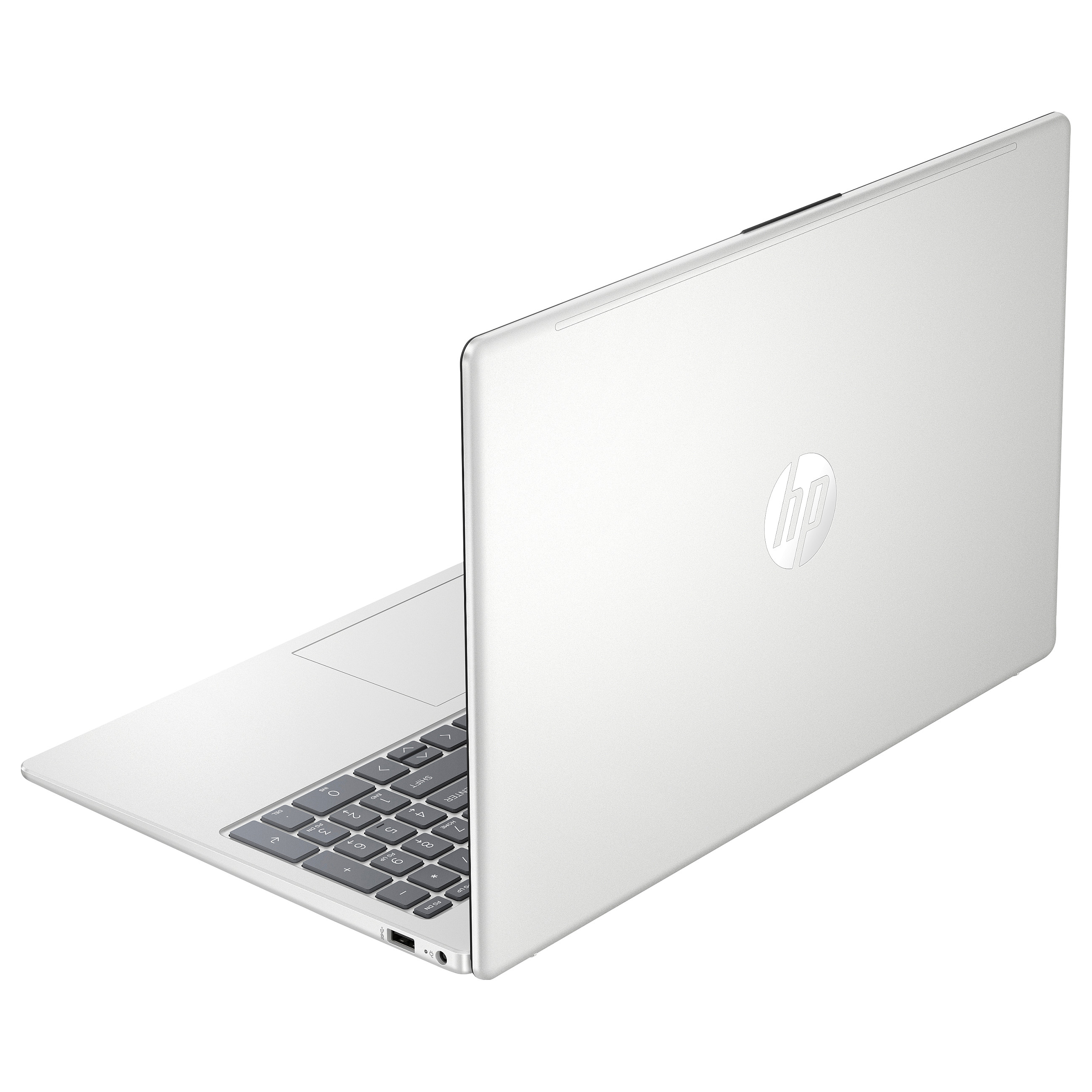 Laptop HP 15-fd0511ng (15.6", Full HD, Intel Processor N100, 4GB, 128GB SSD, Intel UHD Graphics, Windows 11 Home S, DE tipkovnica, Srebrna)-4